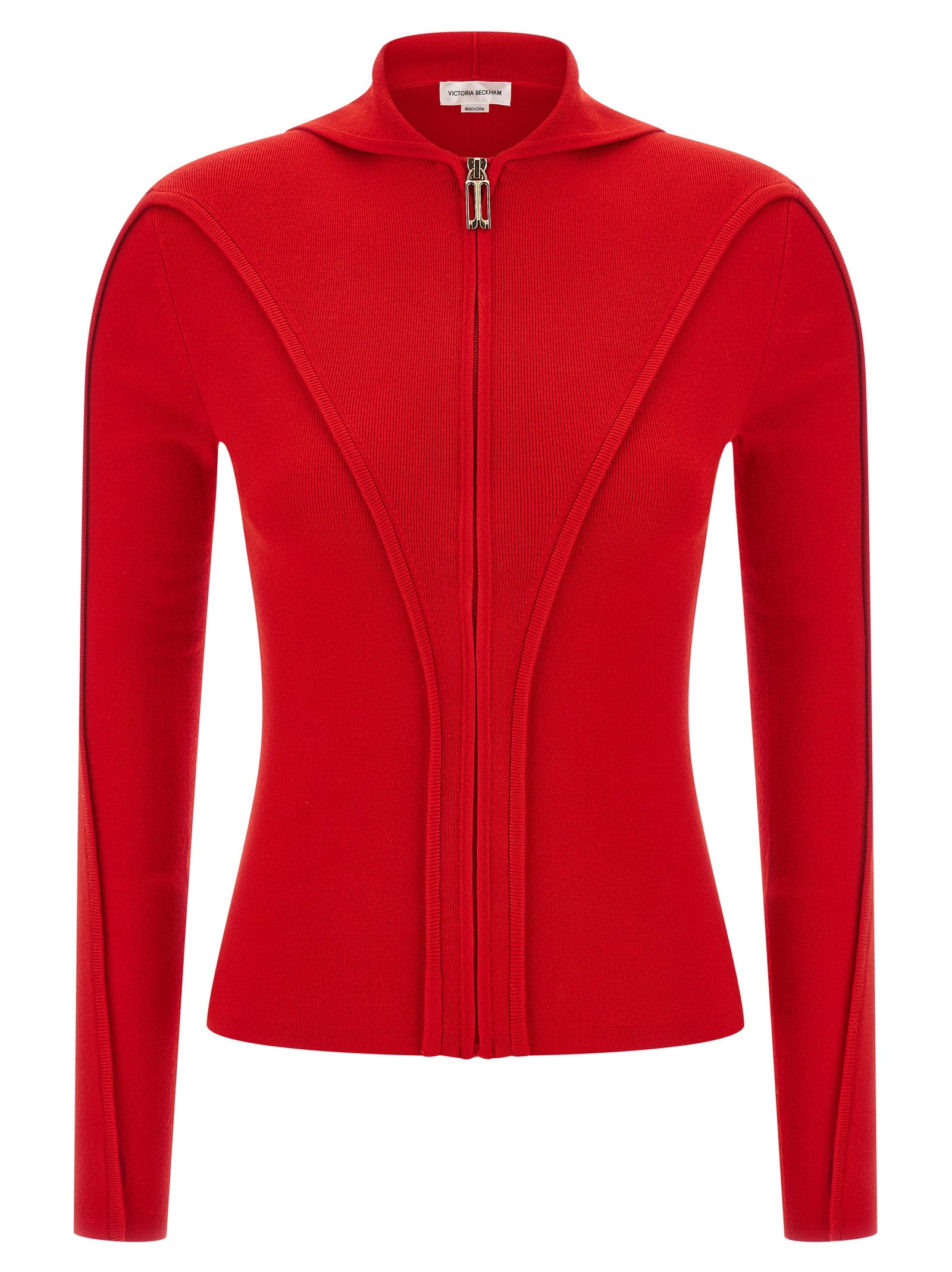 Victoria Beckham Multicolor Wool Cardigan