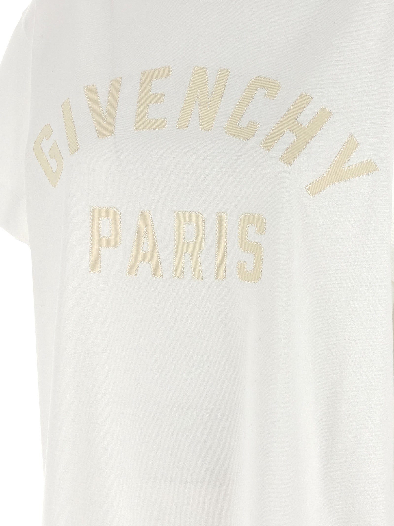 Givenchy White Cotton T-Shirt