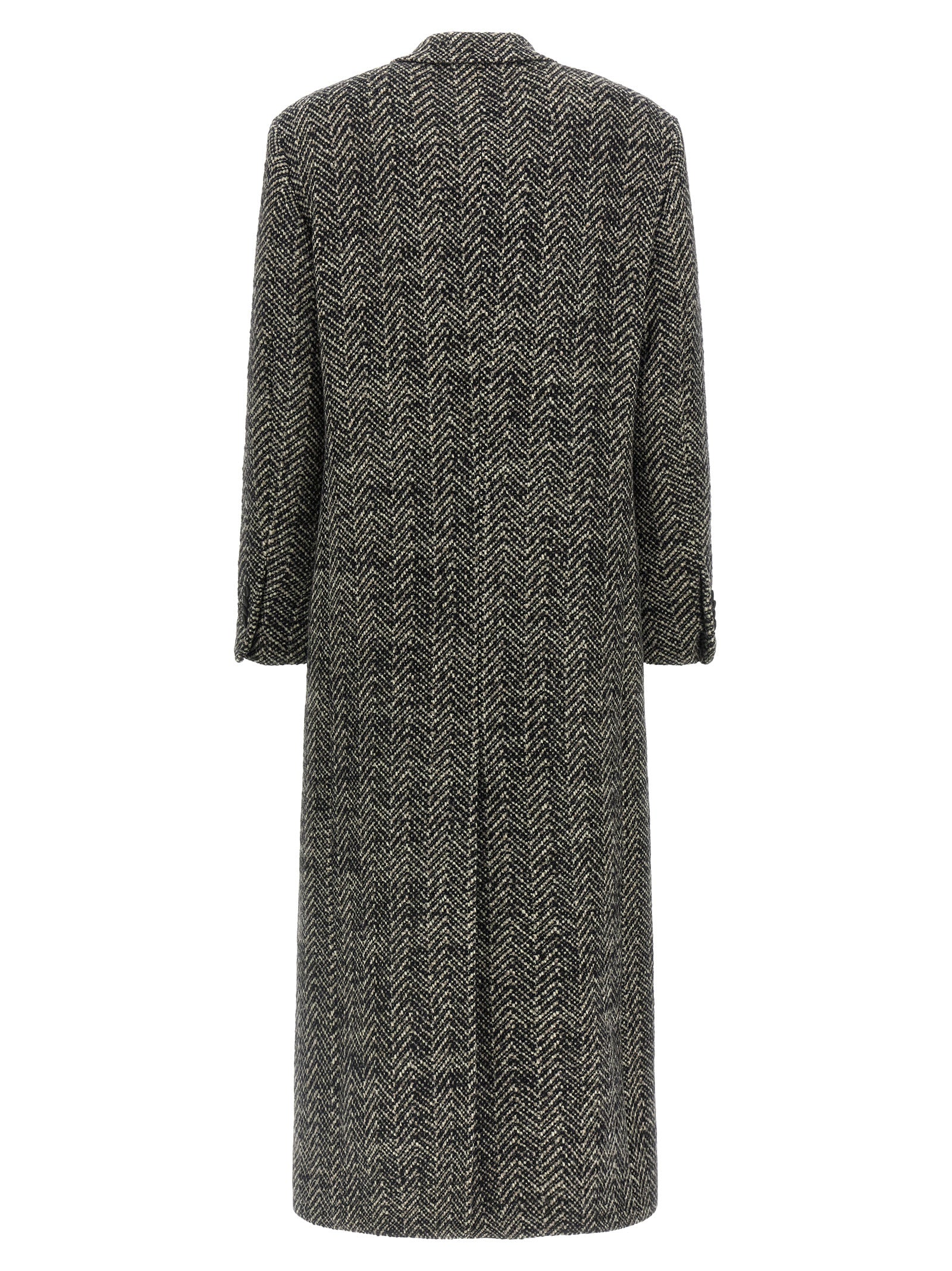 Tagliatore Multicolor Wool Coat