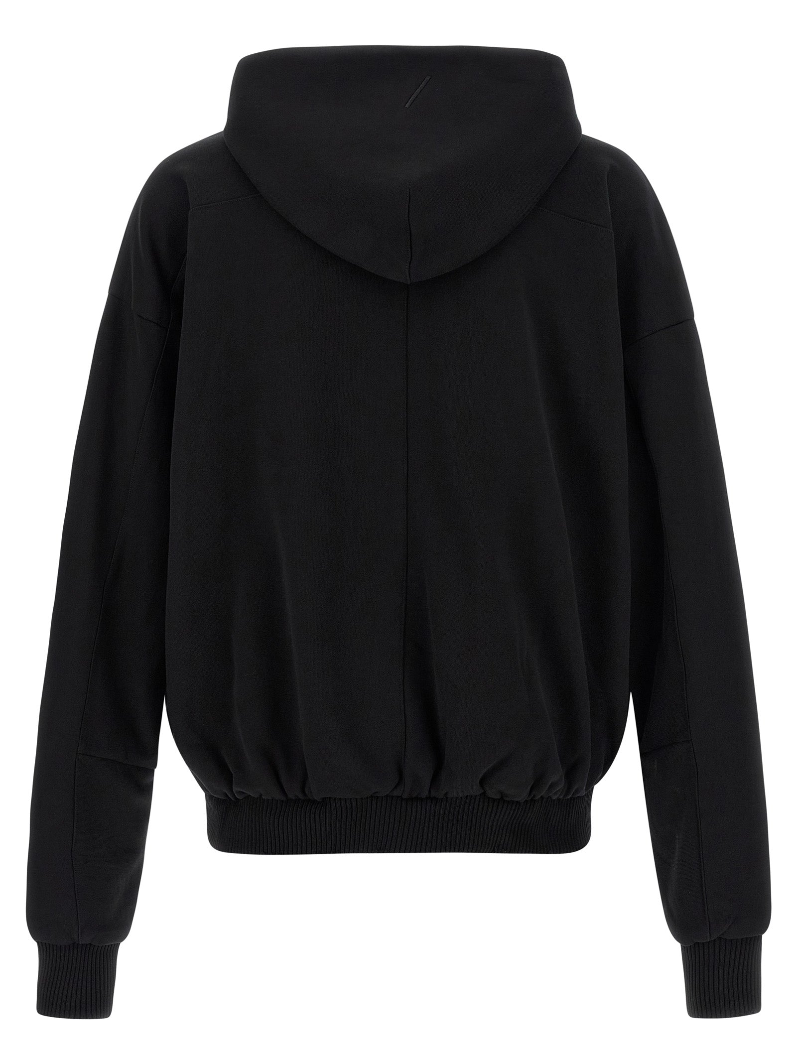 Thom Krom Black Cotton Sweatshirt