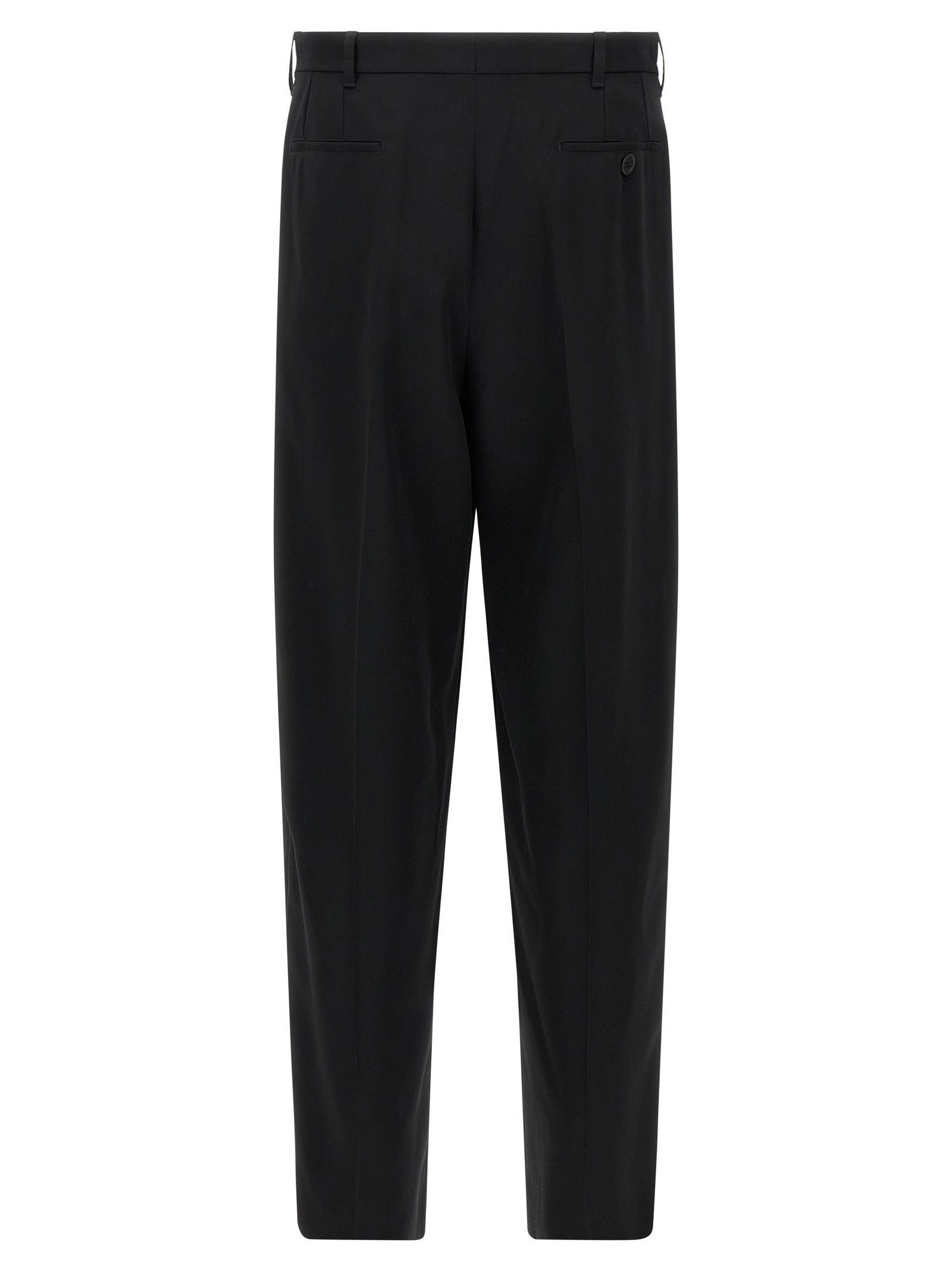 Marni Black Virgin Wool Dress Pants