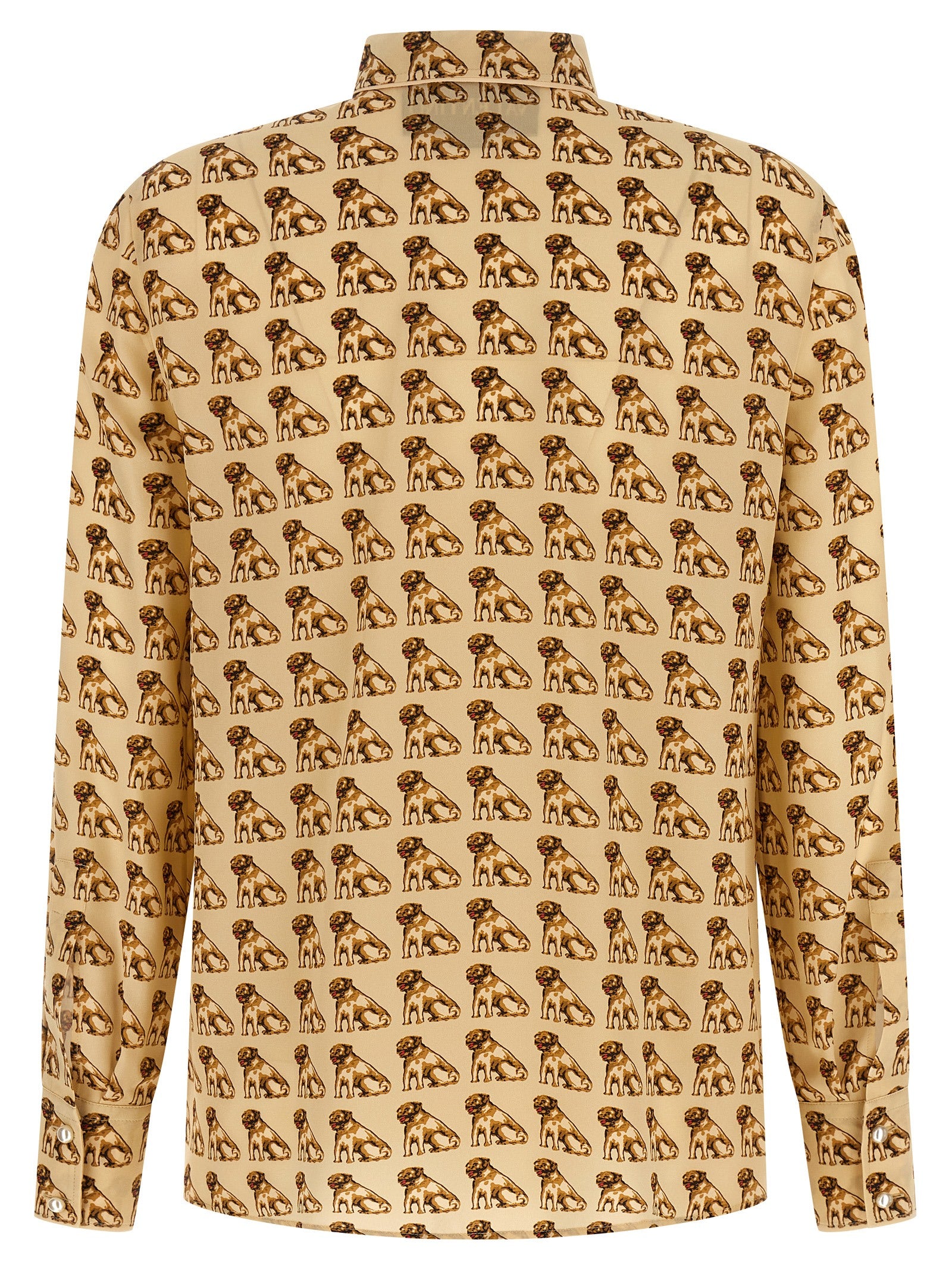 Valentino Garavani Beige Silk Blouse