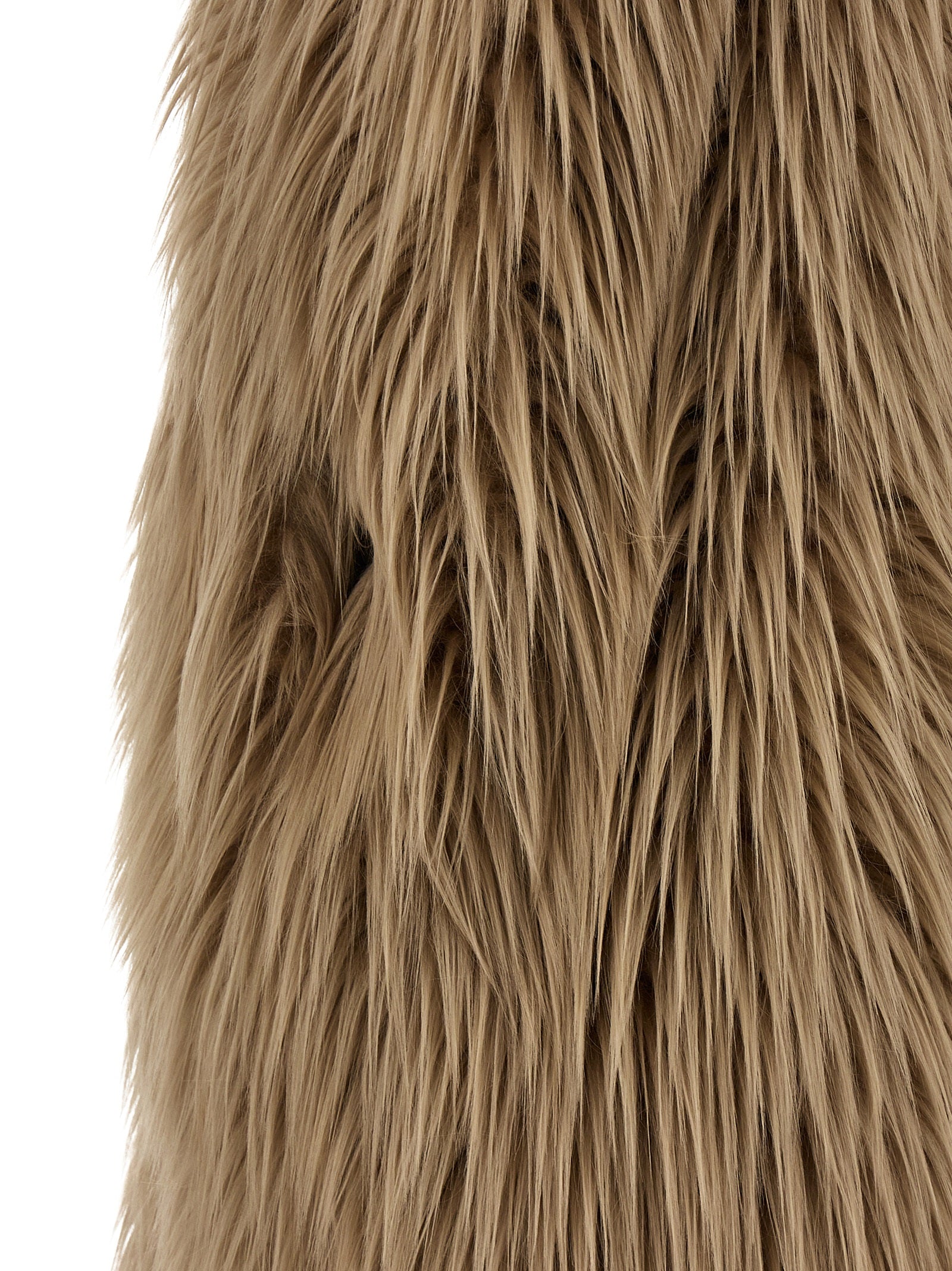 B&B COUTURE Beige Modal Coat