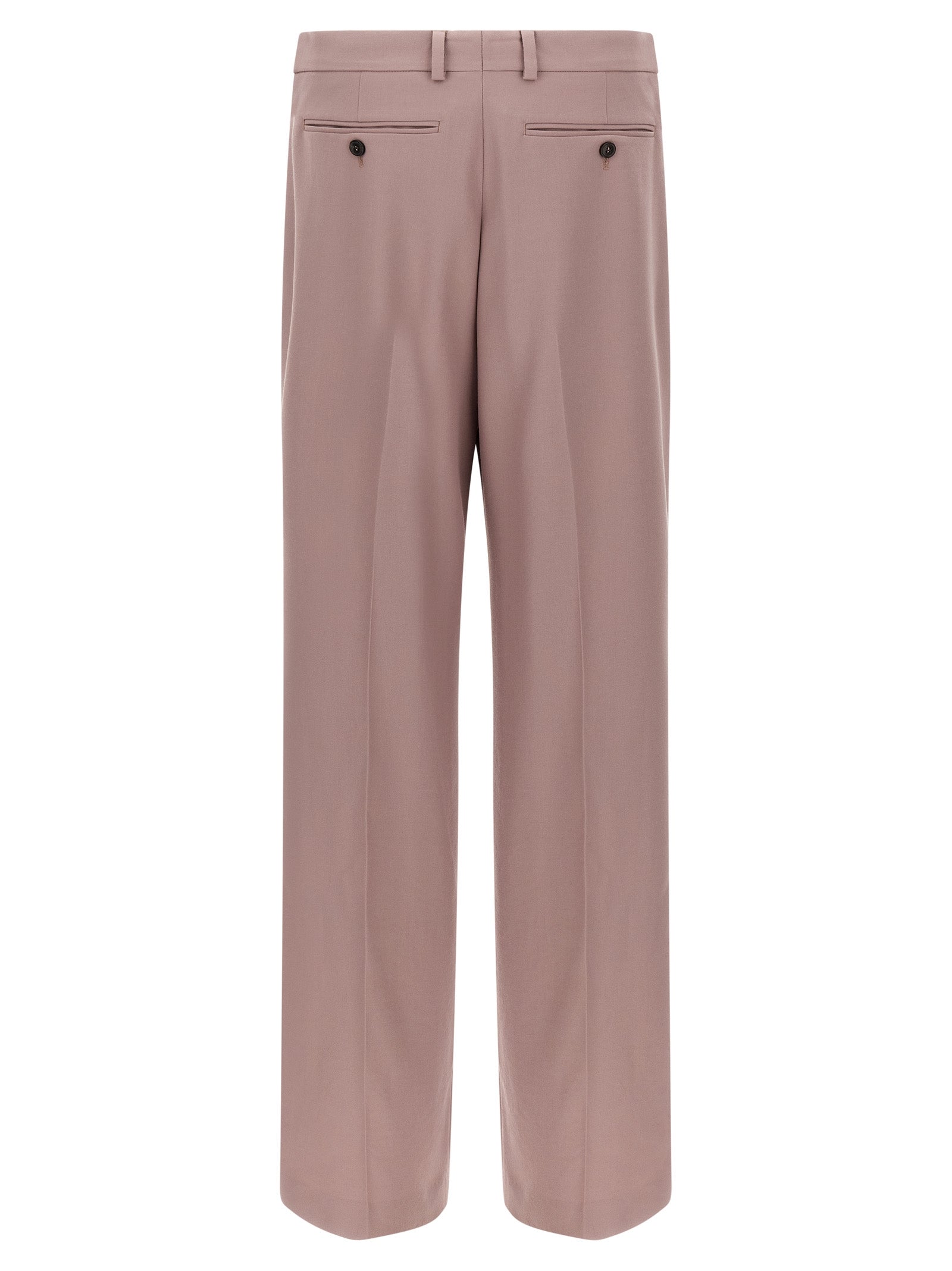 Dries Van Noten Multicolor Wool Dress Pants