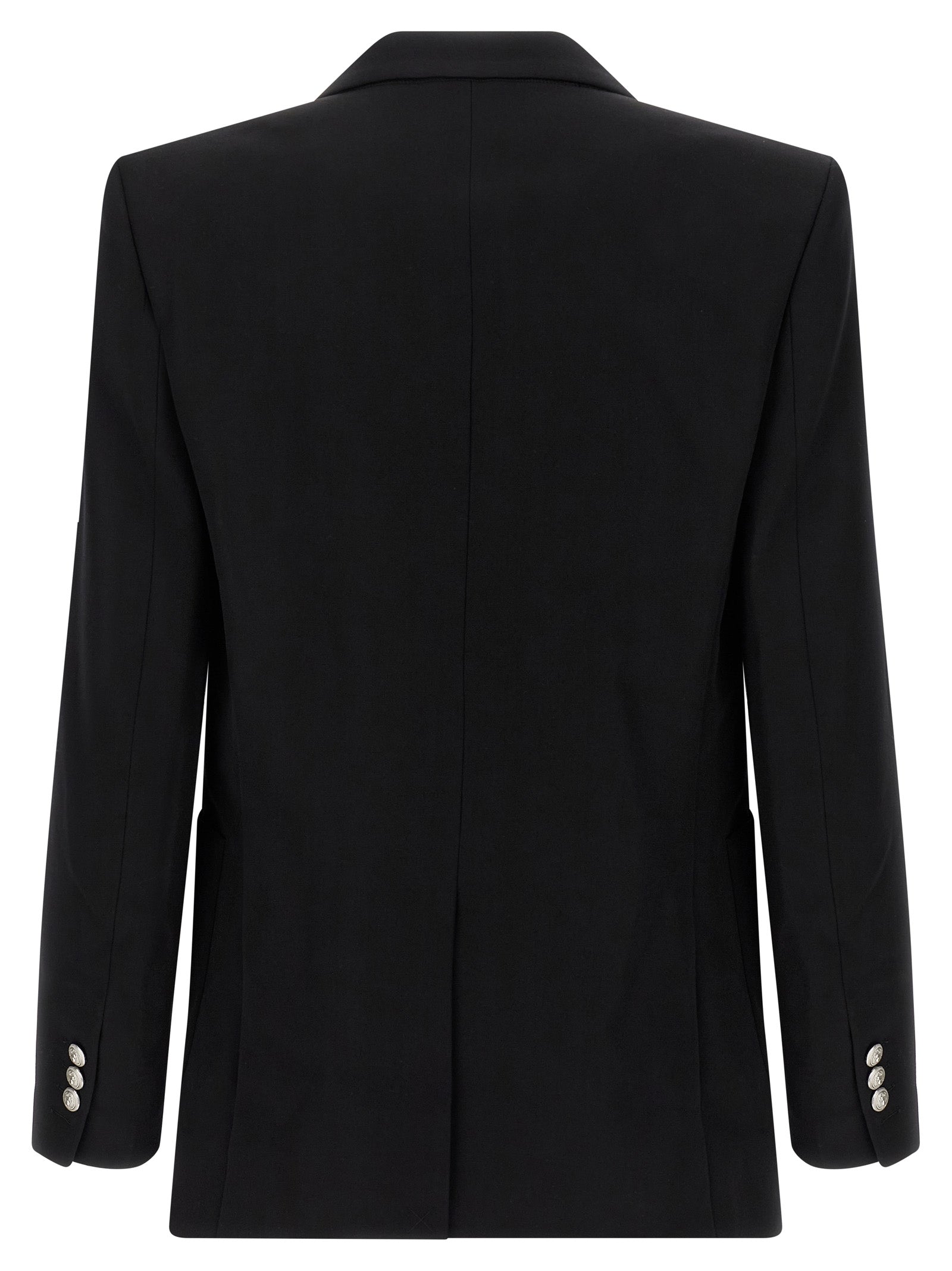 Balmain Black Virgin Wool Blazer
