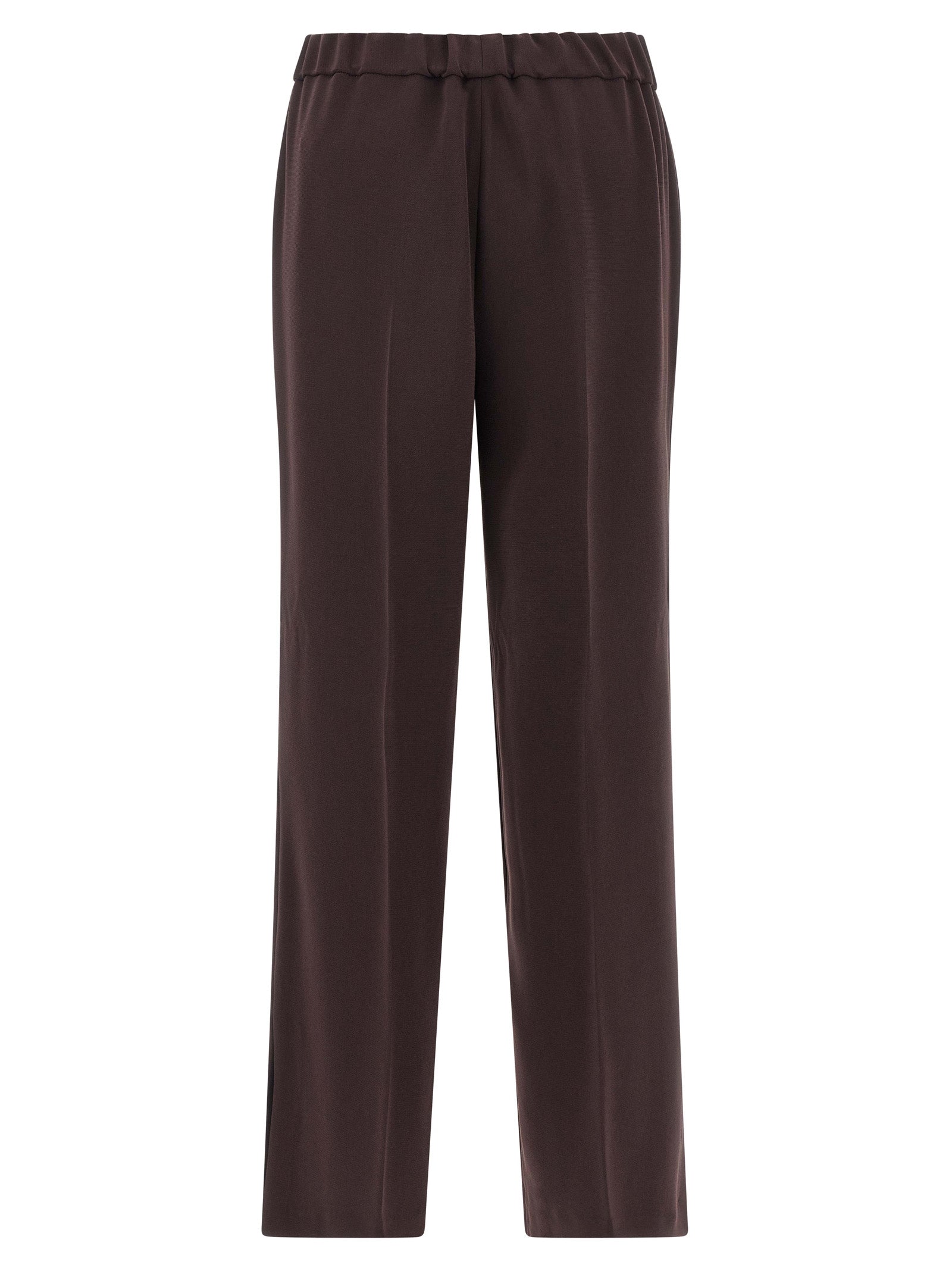 Alberto Biani Brown Triacetate Casual Pants