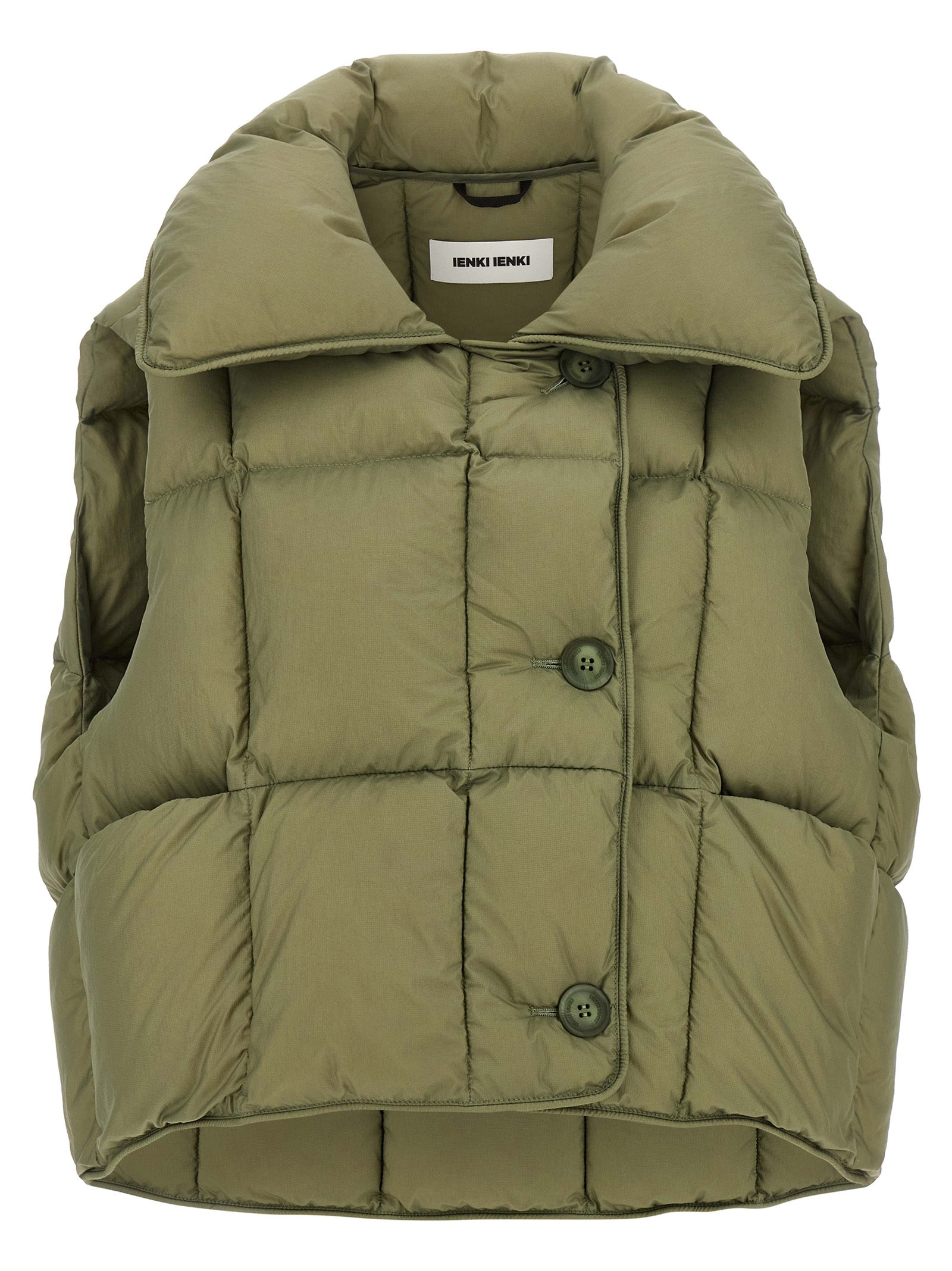 IENKI IENKI Bicolor Nylon Sleeveless Jacket