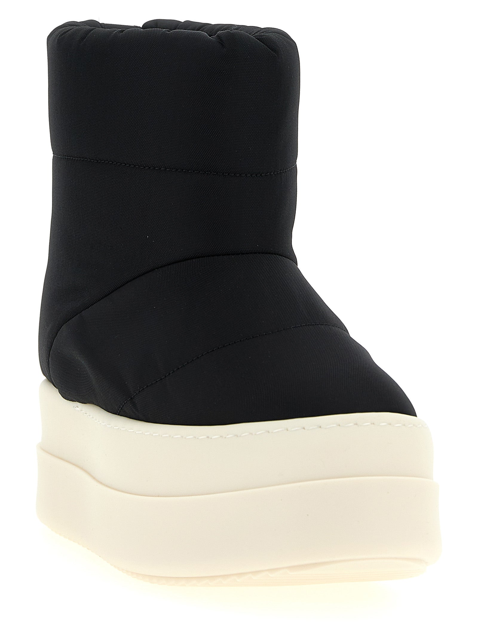 DRKSHDW Bicolor Nylon Ankle Boots