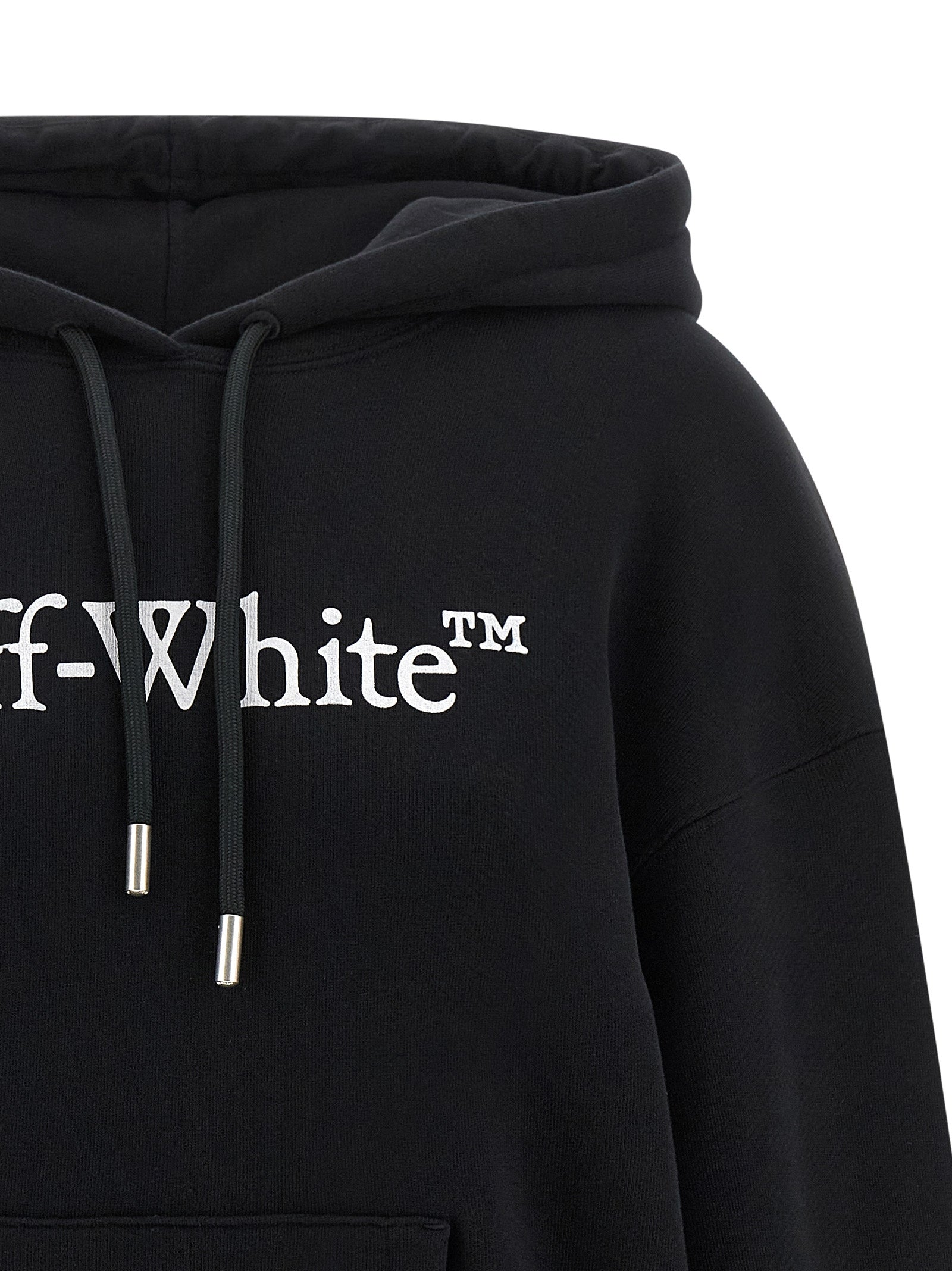Off-White Bicolor Cotton Hoodie