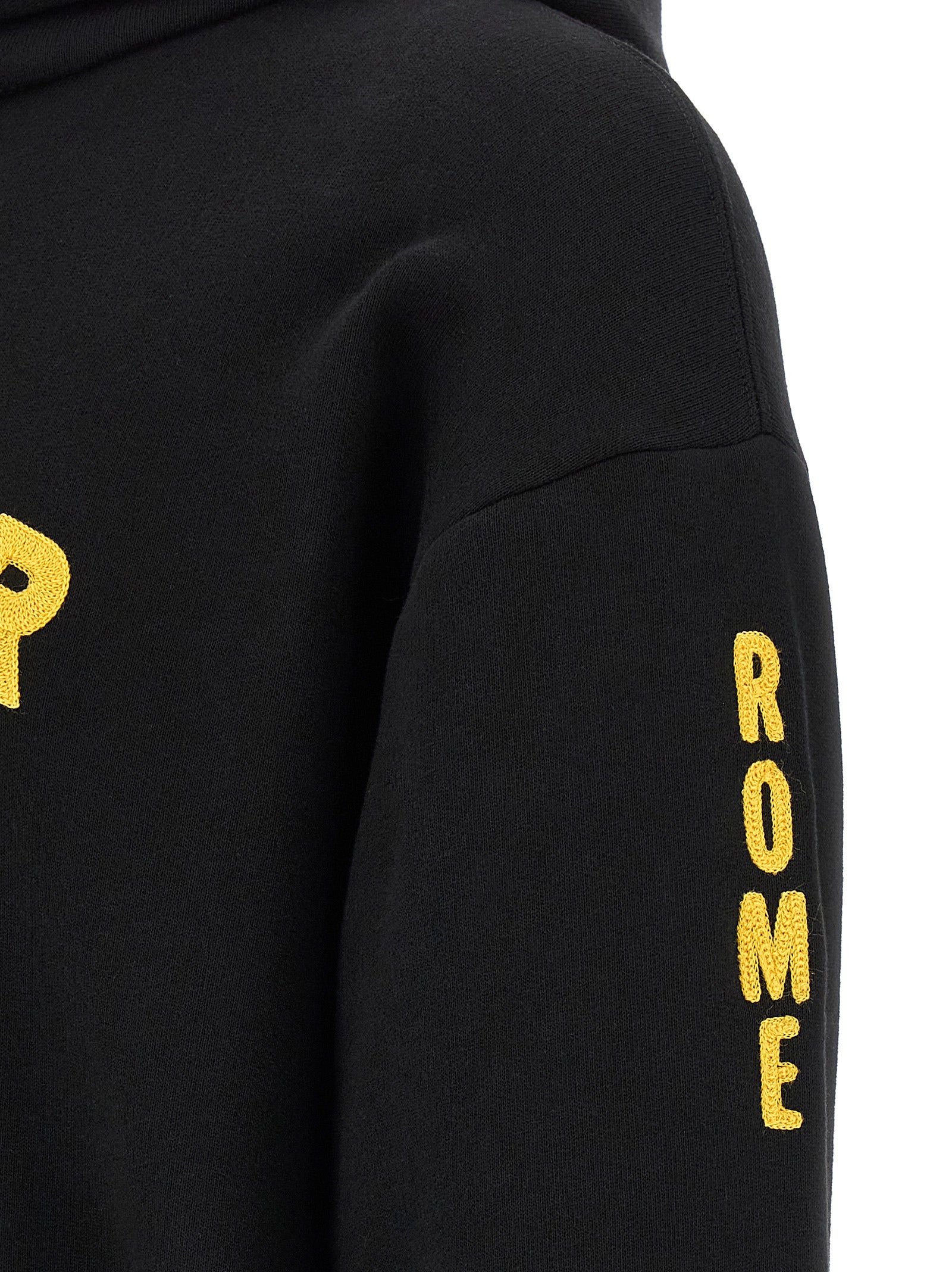 Valentino Garavani Black Cotton Sweatshirt
