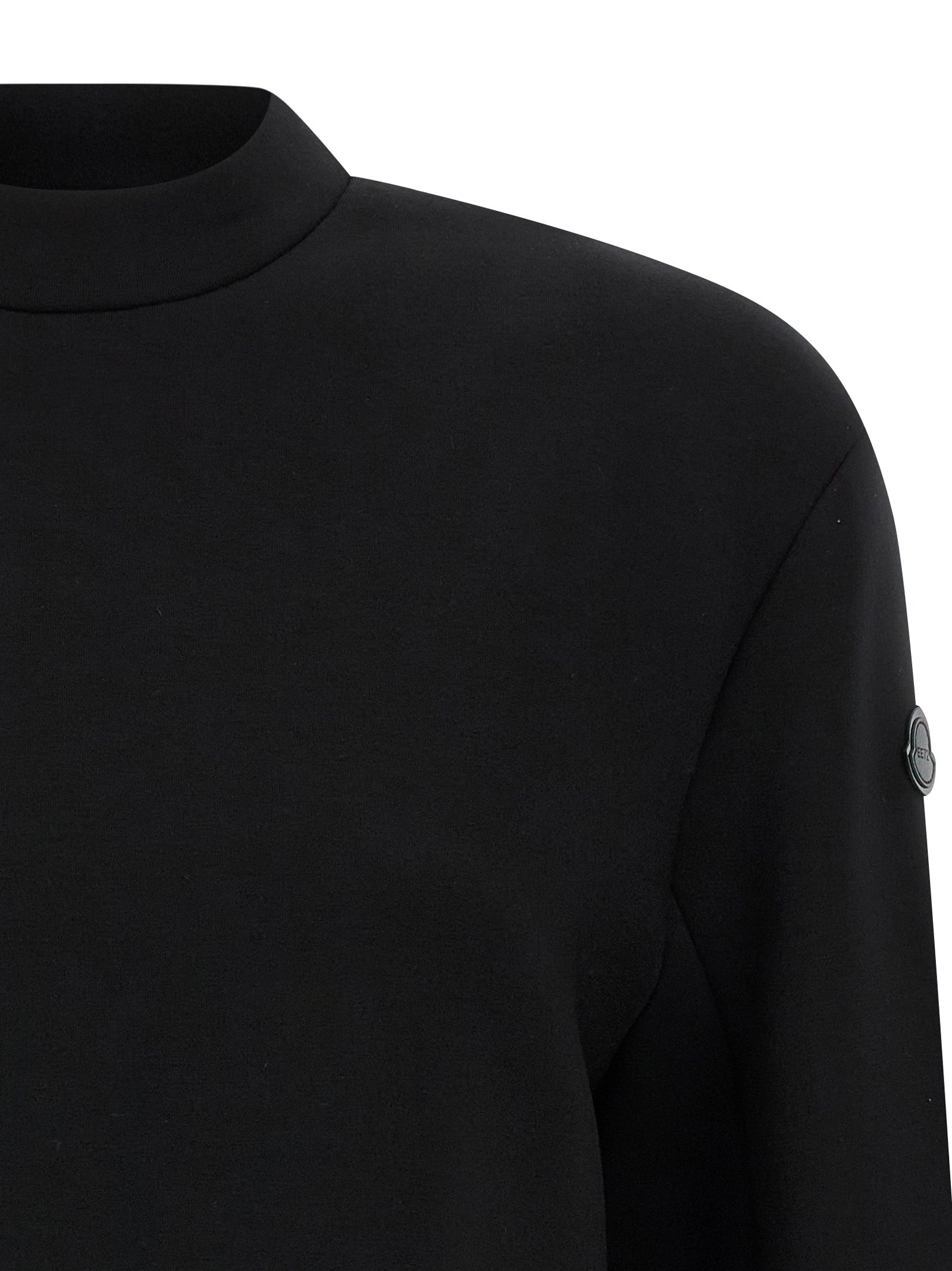 MONCLER GENIUS Black Viscose Sweatshirt