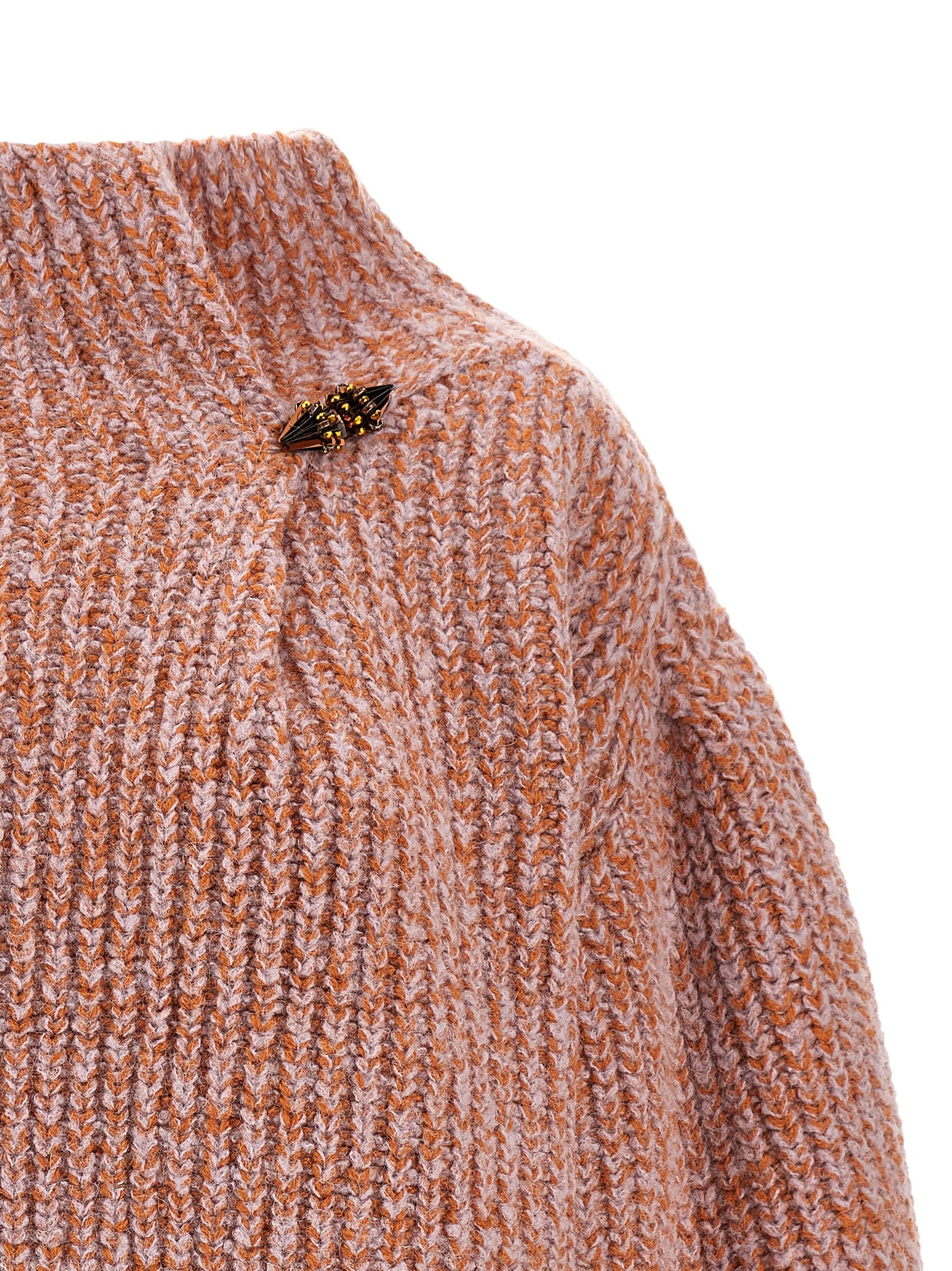 Dries Van Noten Multicolor Wool Cardigan