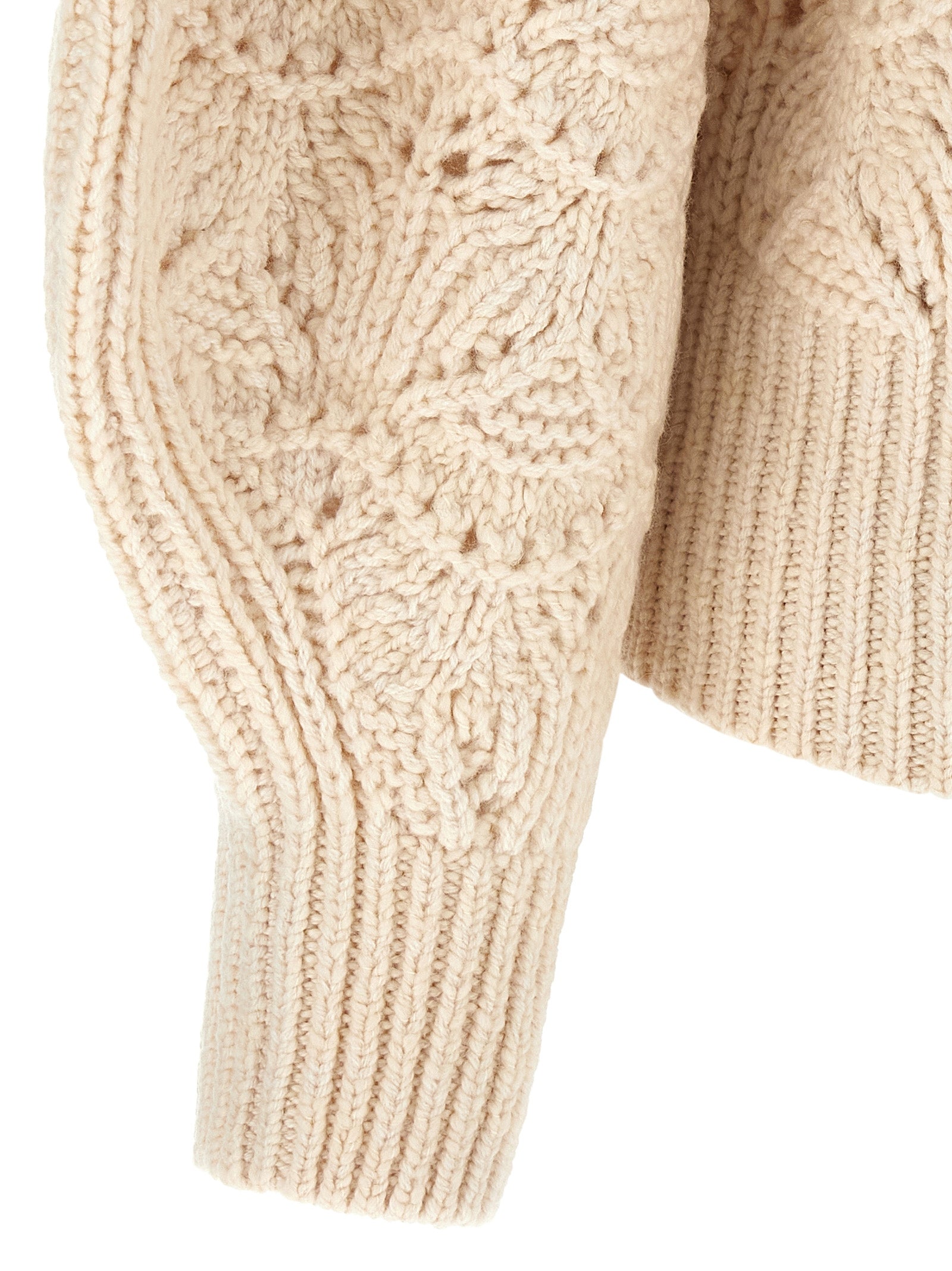 Zimmermann Beige Wool Cardigan