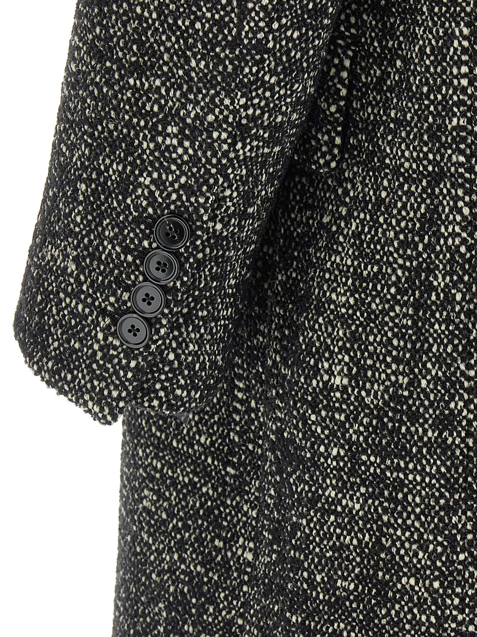 Dolce & Gabbana Bicolor Polyamide Coat