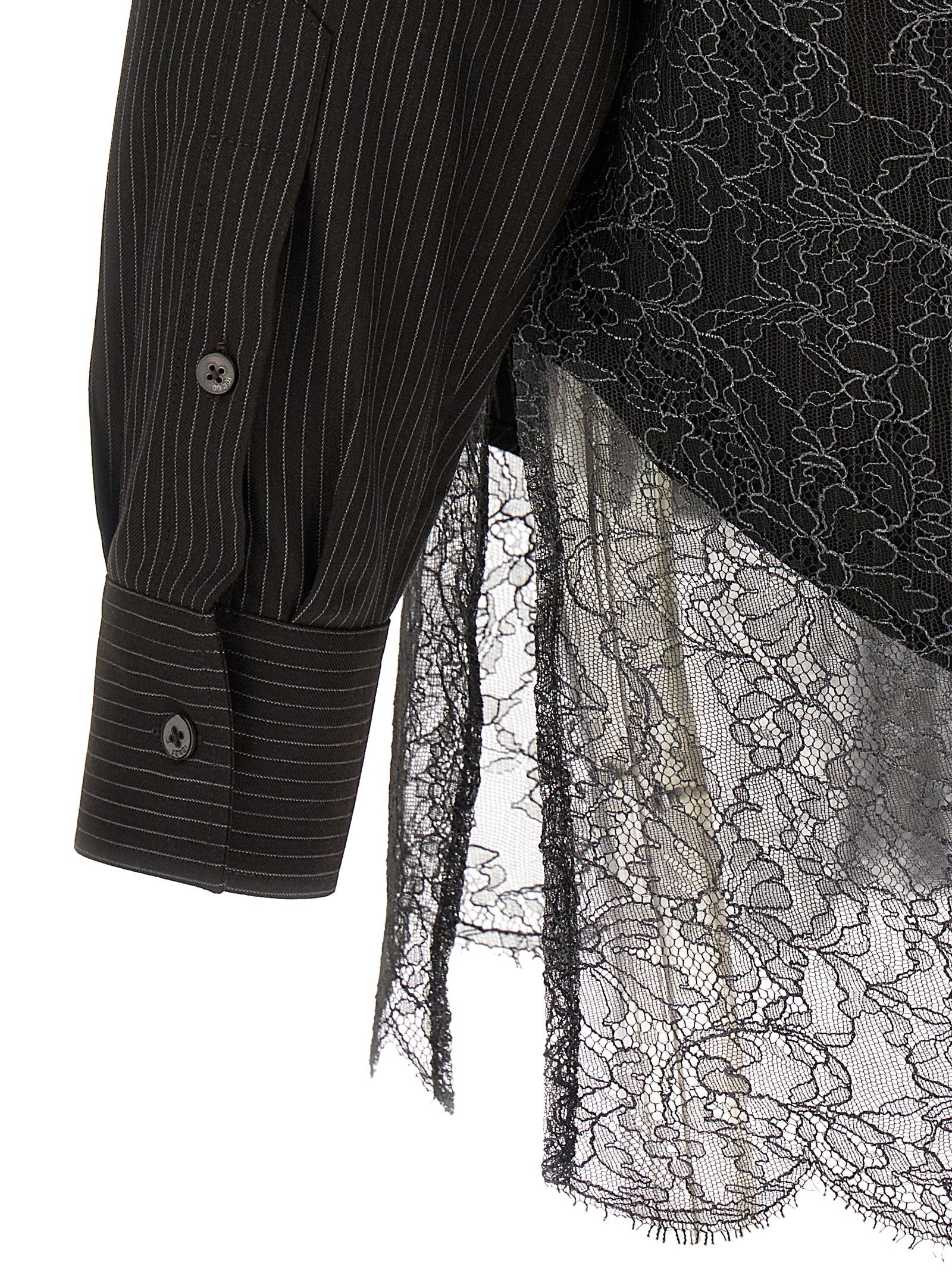 Fendi Brown Virgin Wool Blouse