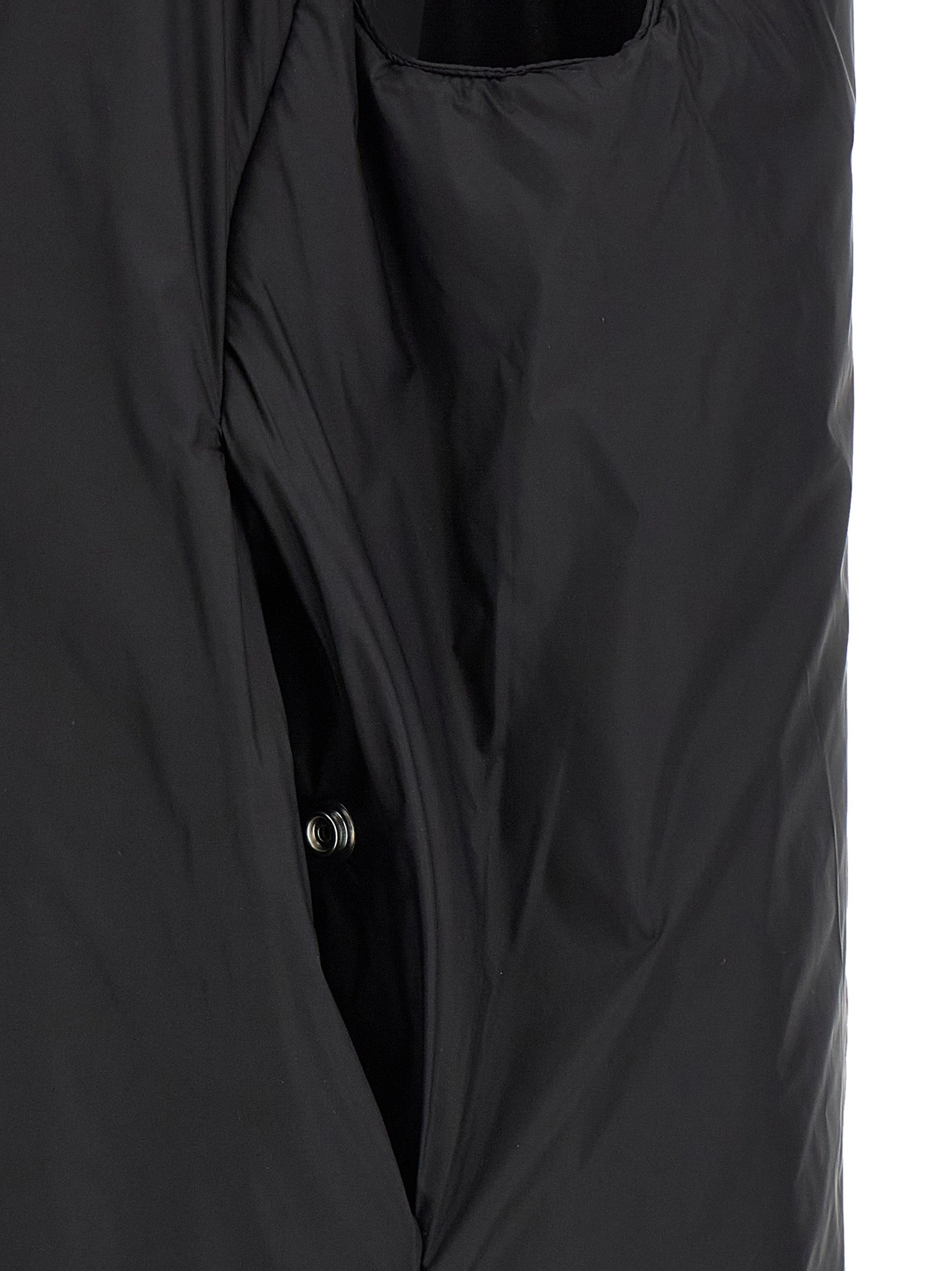 DRKSHDW Black Nylon Sleeveless Jacket