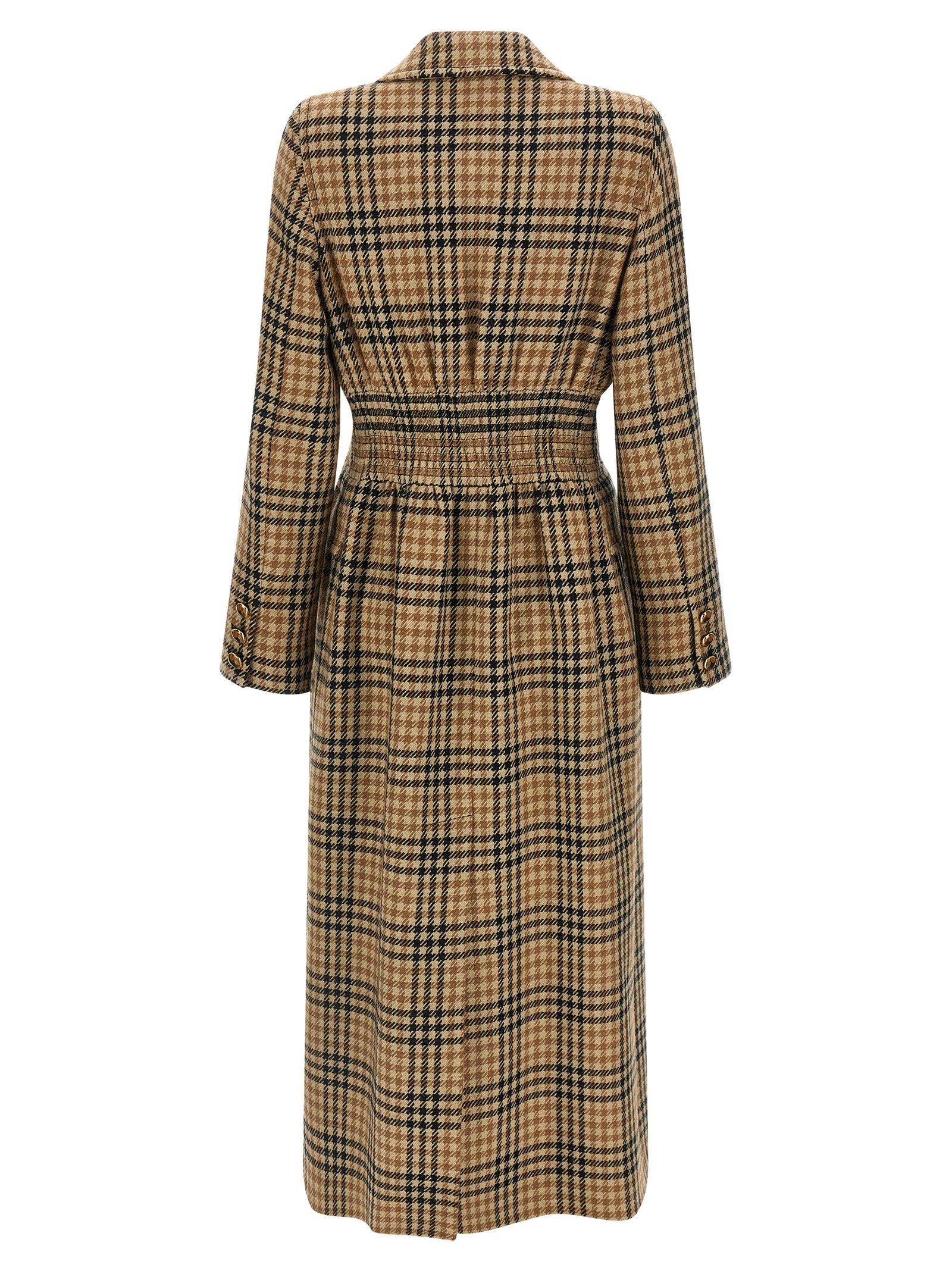 Valentino Garavani Brown Virgin Wool Coat