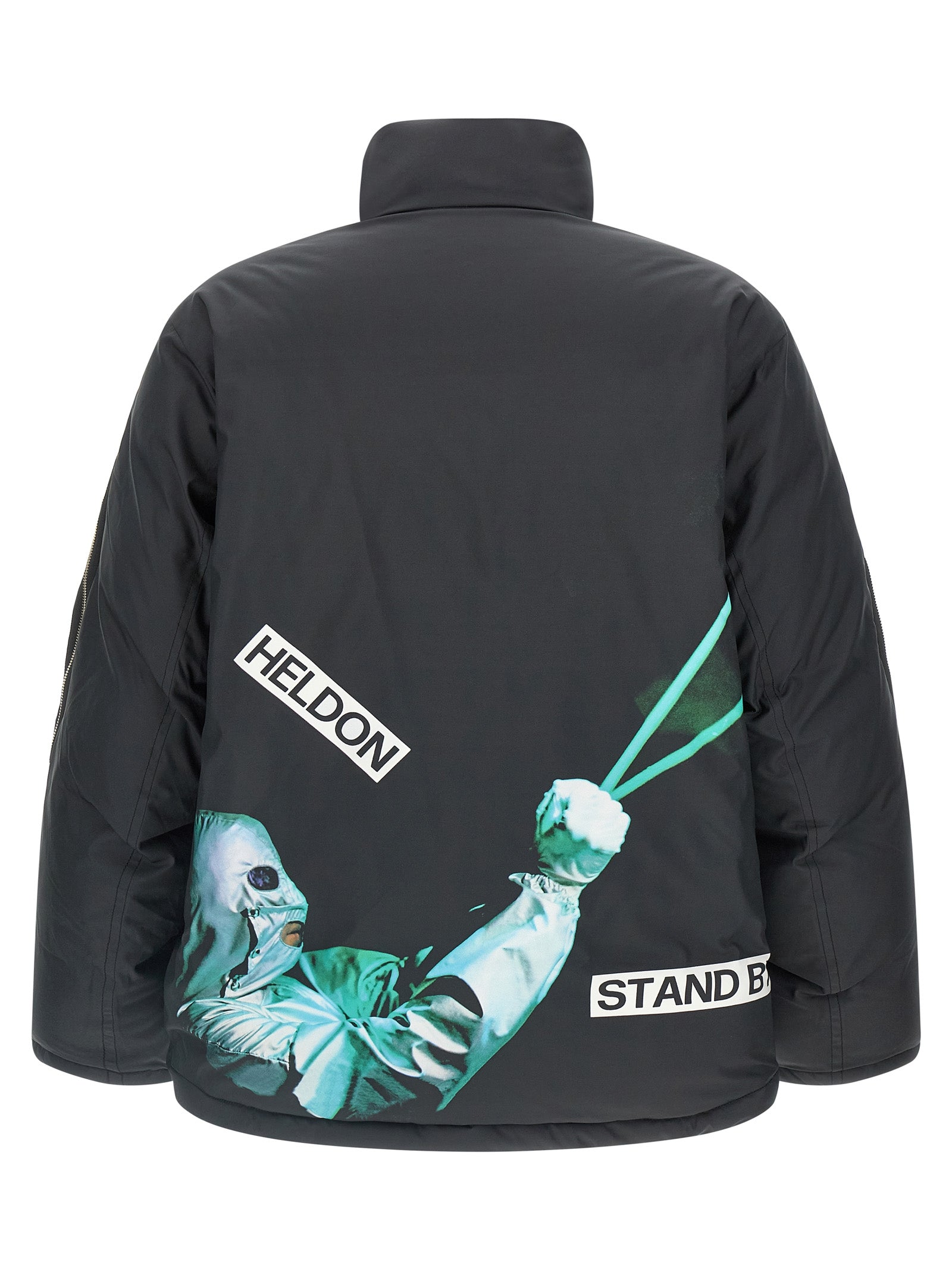 Undercover Black Polyester Shell Jacket