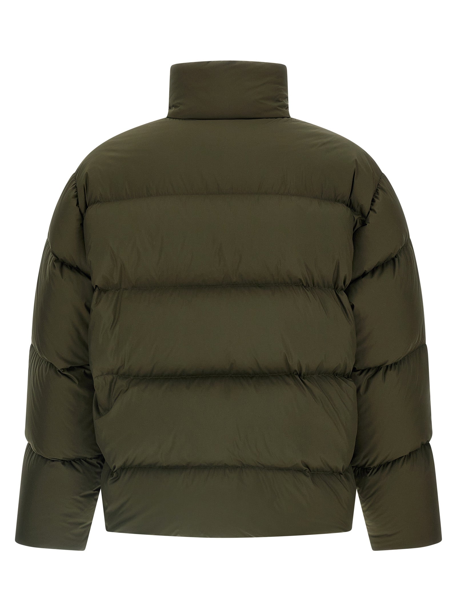 Saint Laurent Bicolor Polyester Full-Length Jacket