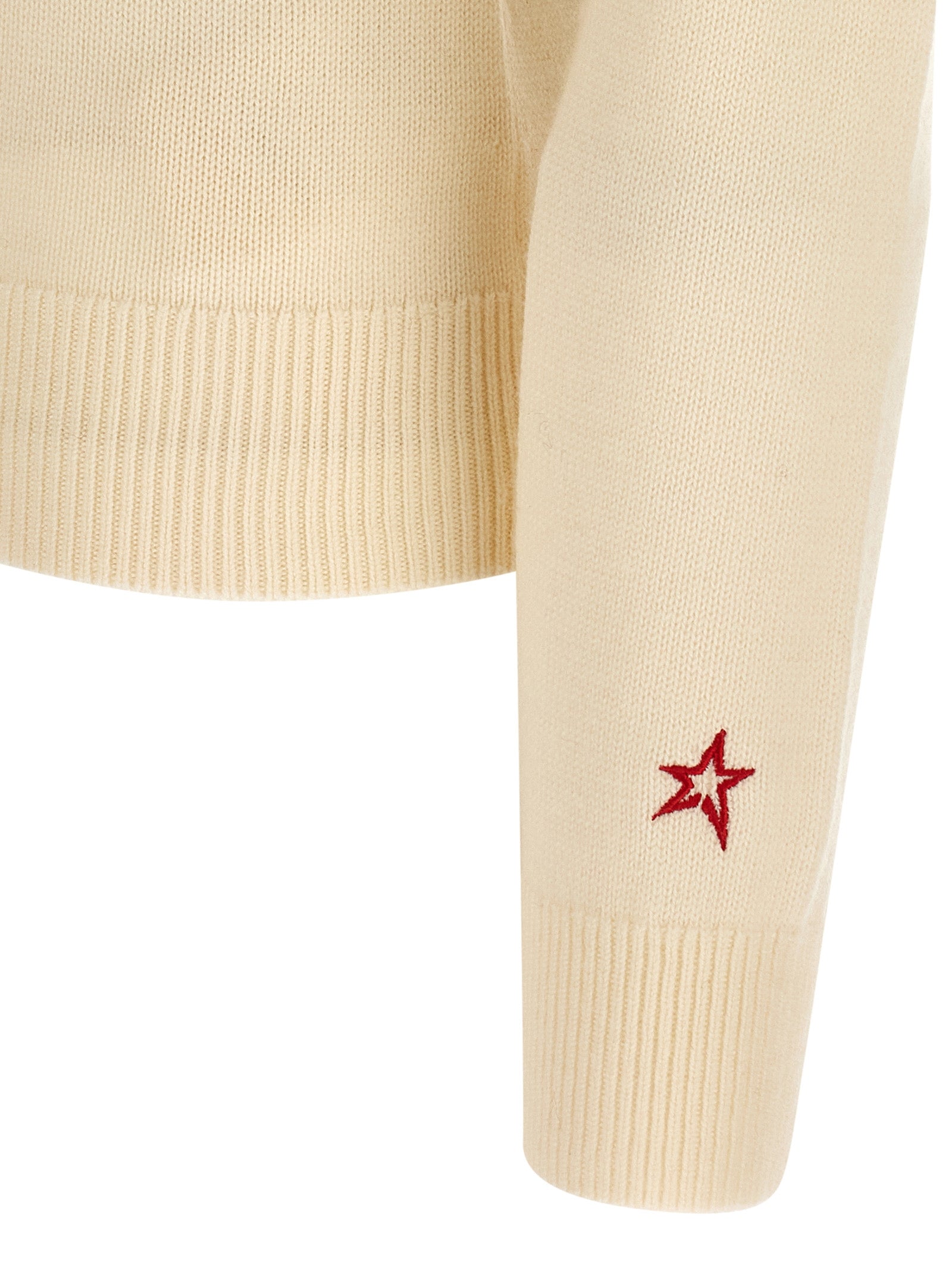 PERFECT MOMENT White Merino Wool Cardigan