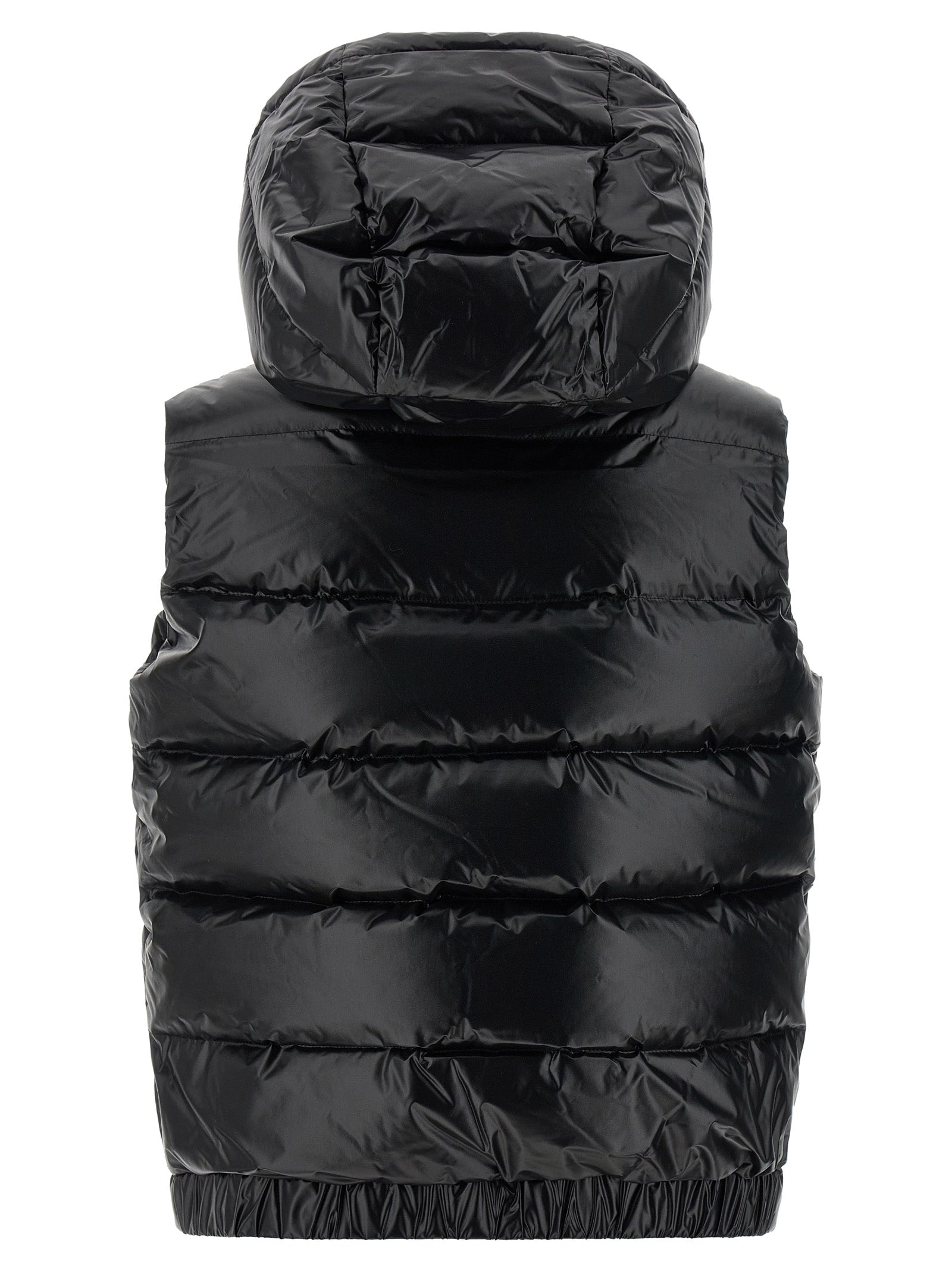 PERFECT MOMENT Black Polyamide Sleeveless Jacket