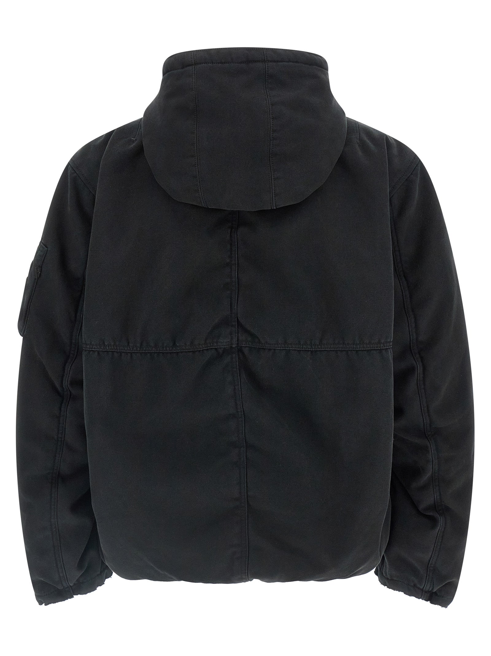 PURPLE Multicolor Cotton Bomber