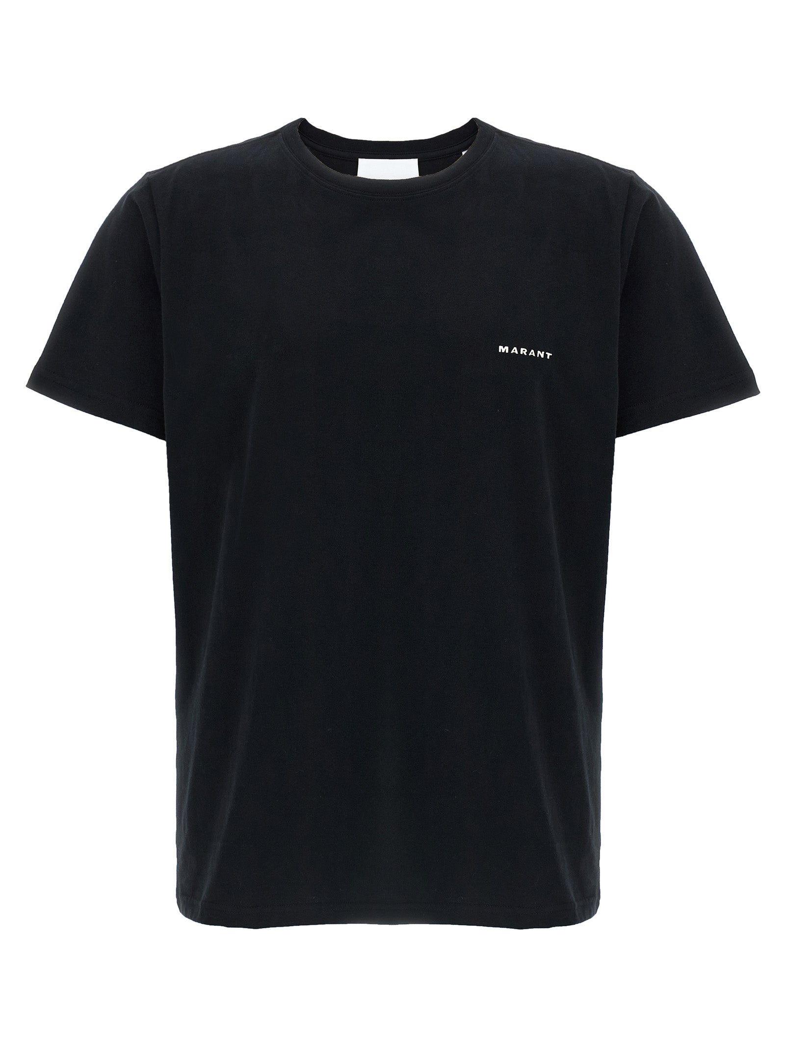 Isabel Marant Black Cotton T-Shirt
