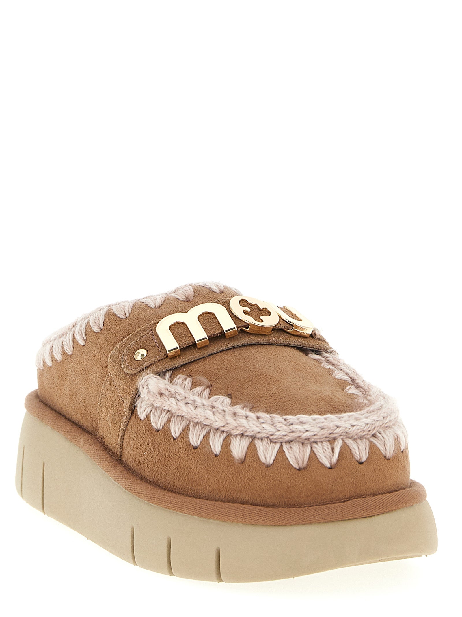 Mou Multicolor Lambskin Clogs