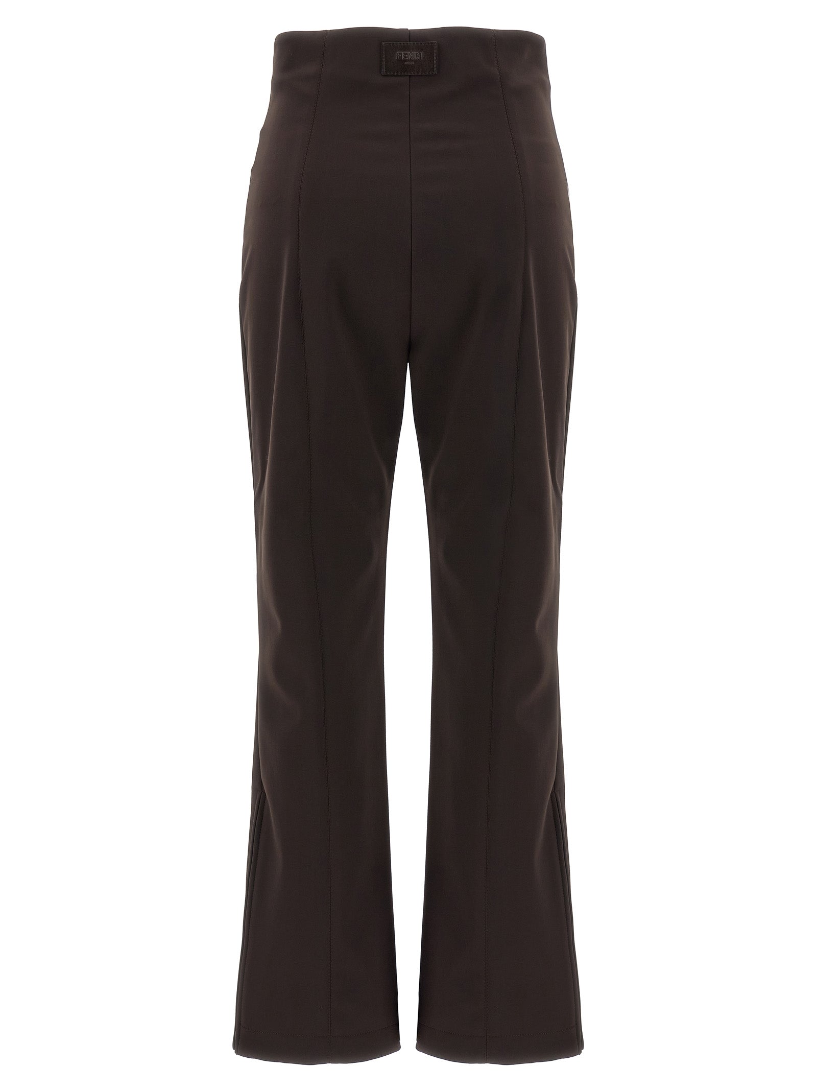 Fendi Brown Polyamide Athletic Pants