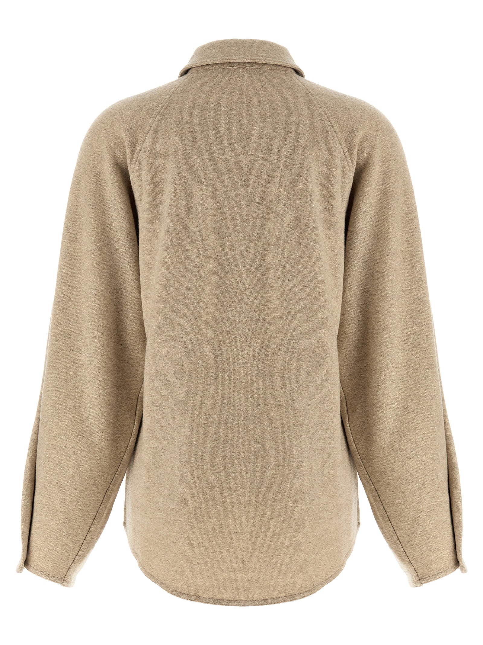 Max Mara Beige Cashmere Blouse