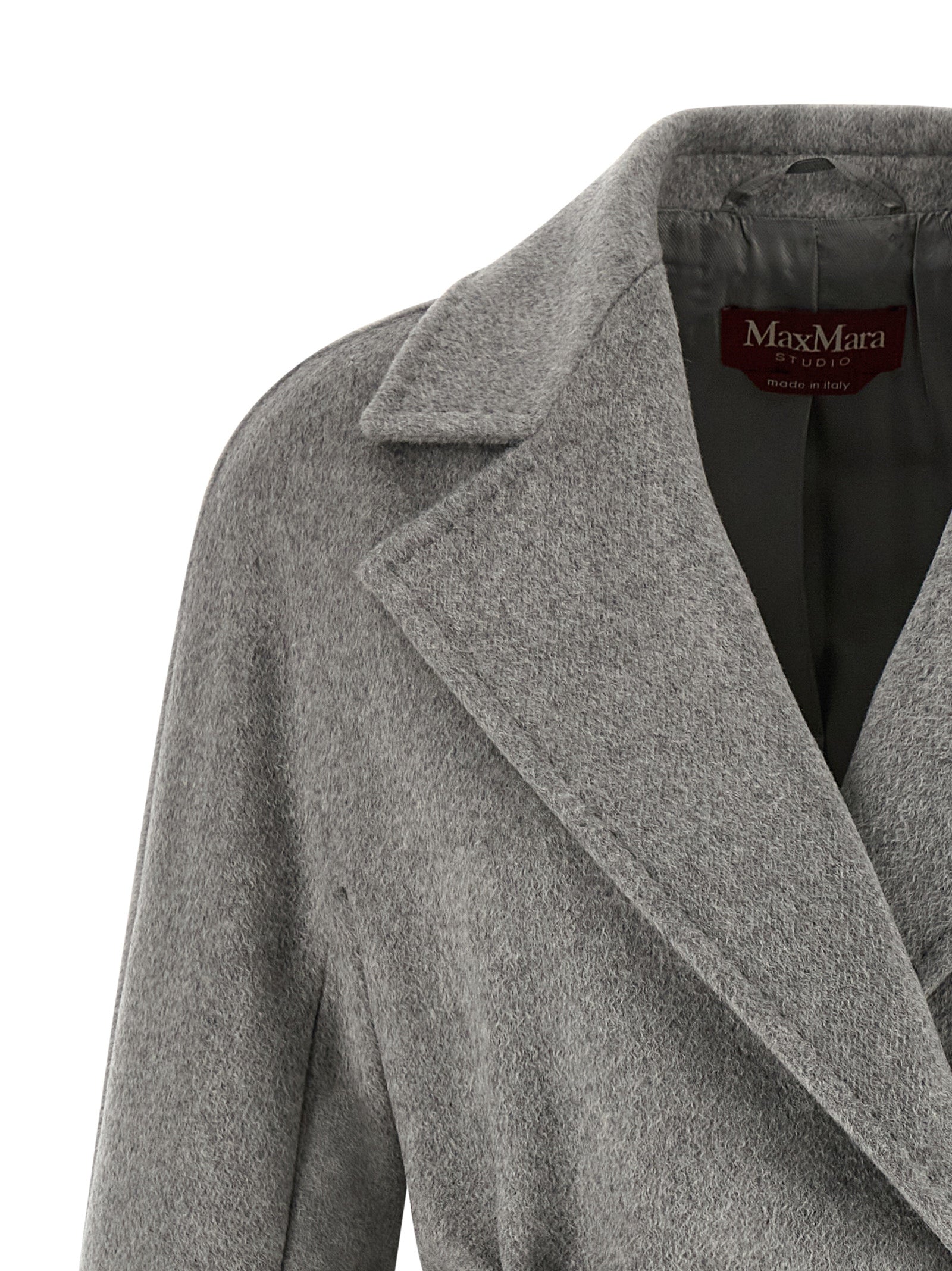 Max Mara Gray Cashmere Coat
