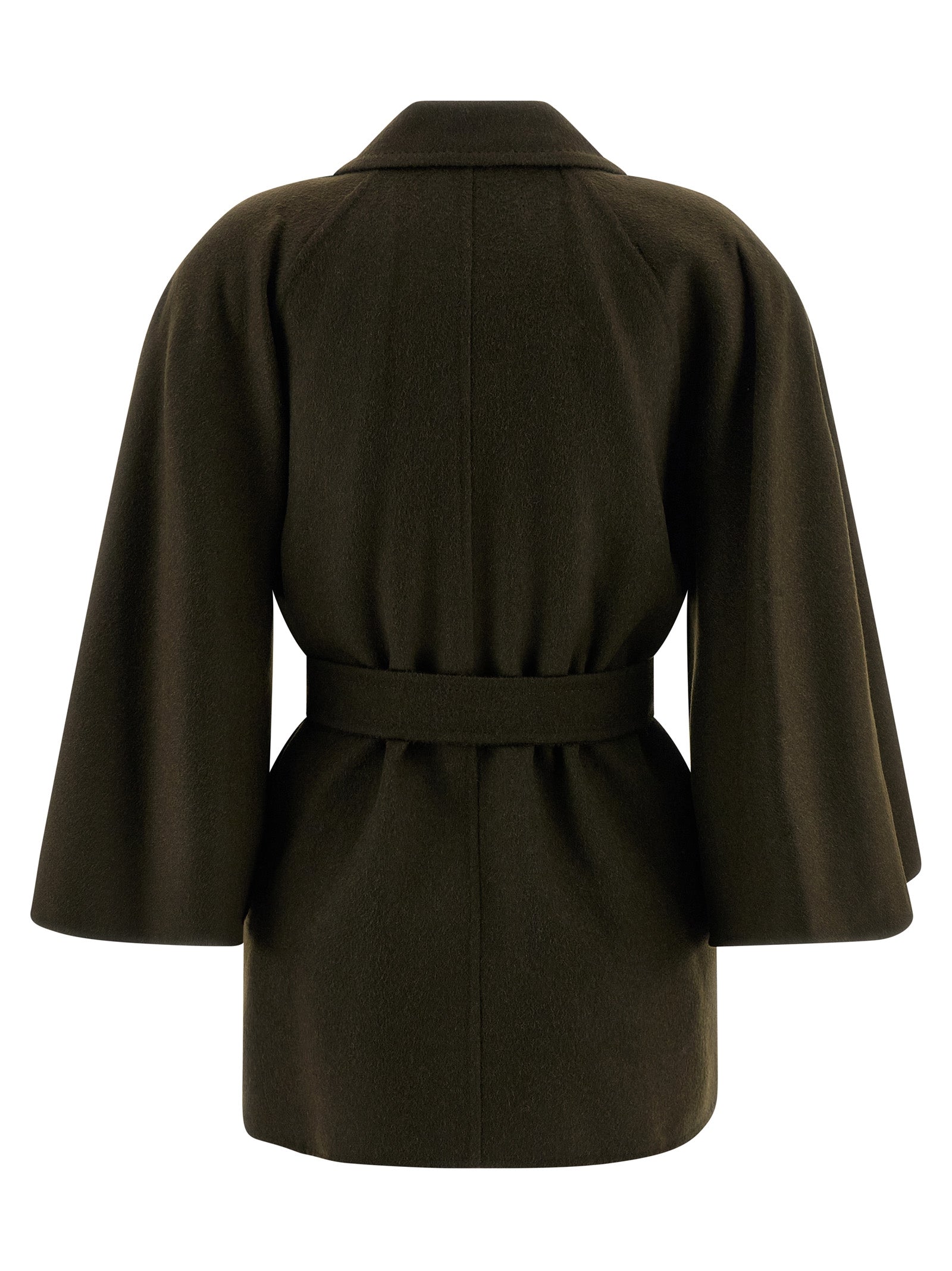Max Mara Bicolor Wool Coat