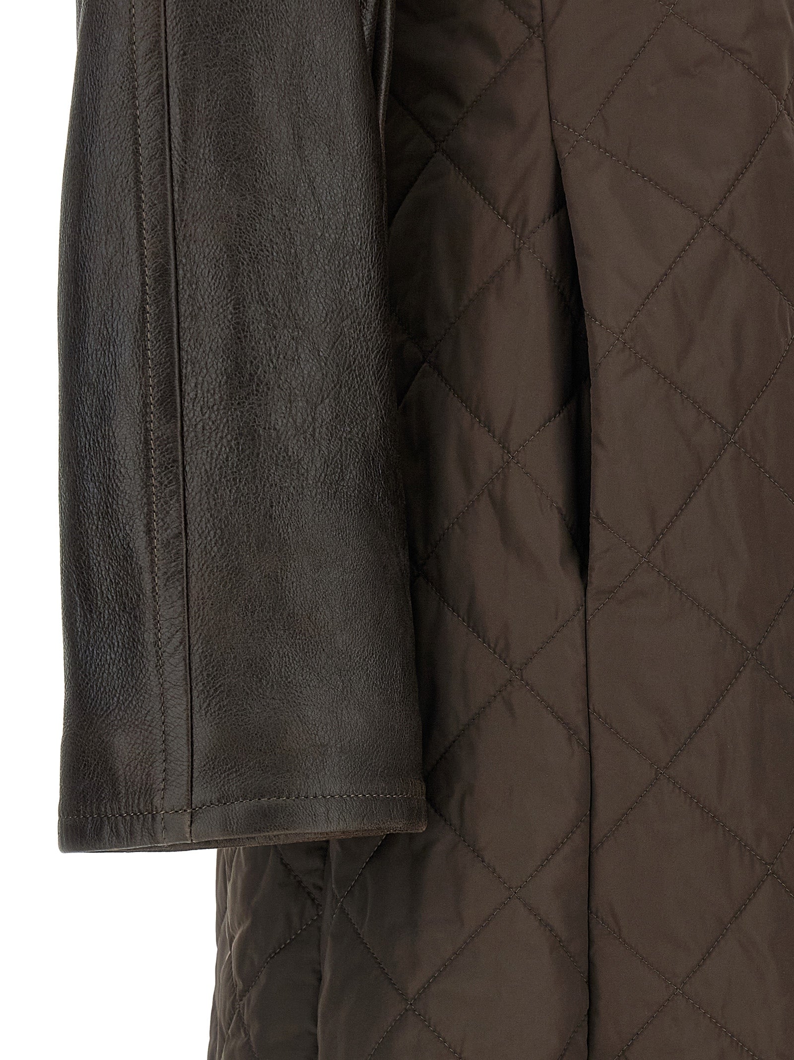 Max Mara Brown Polyamide Coat
