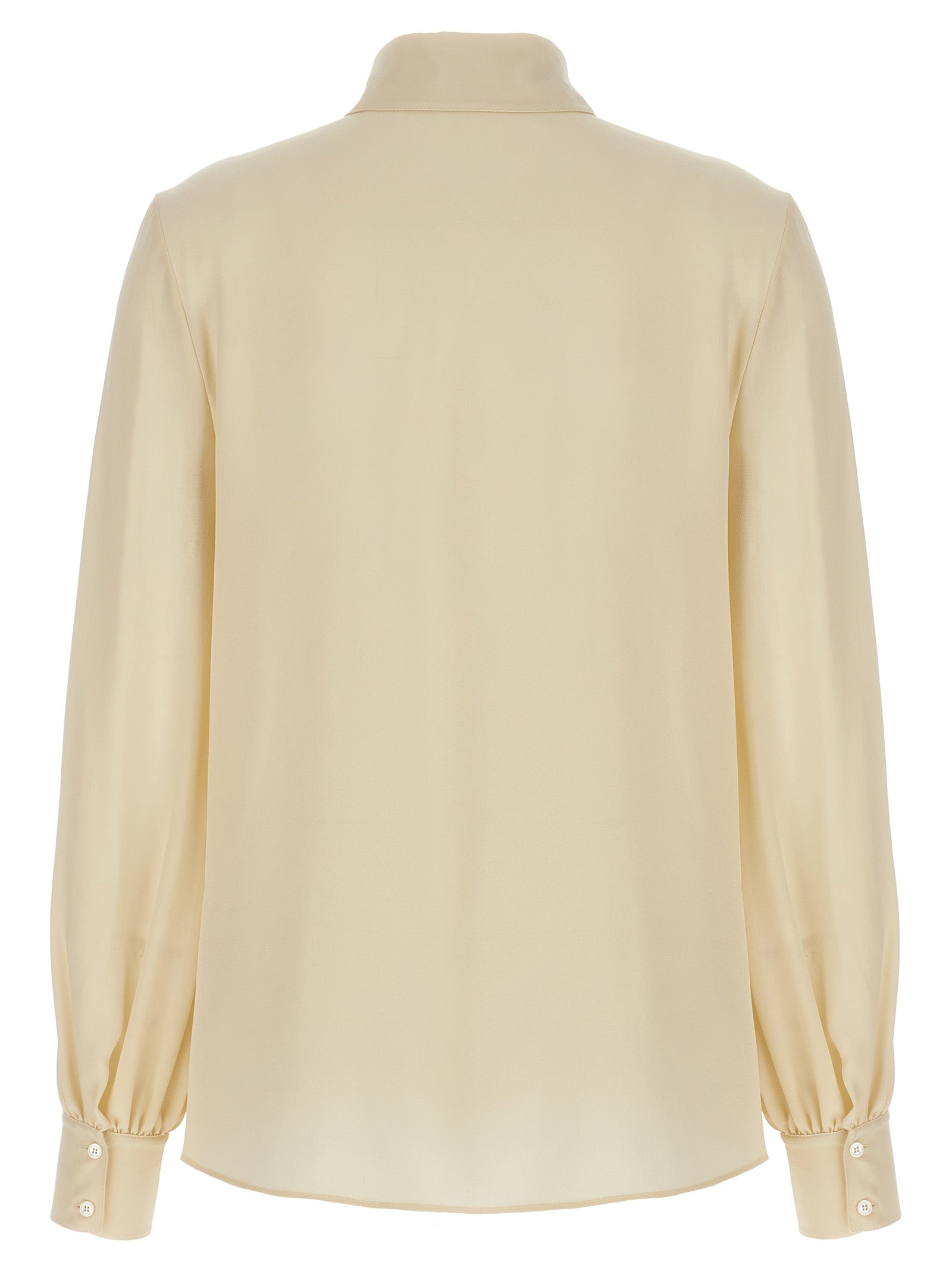 Valentino Garavani Beige Silk Blouse