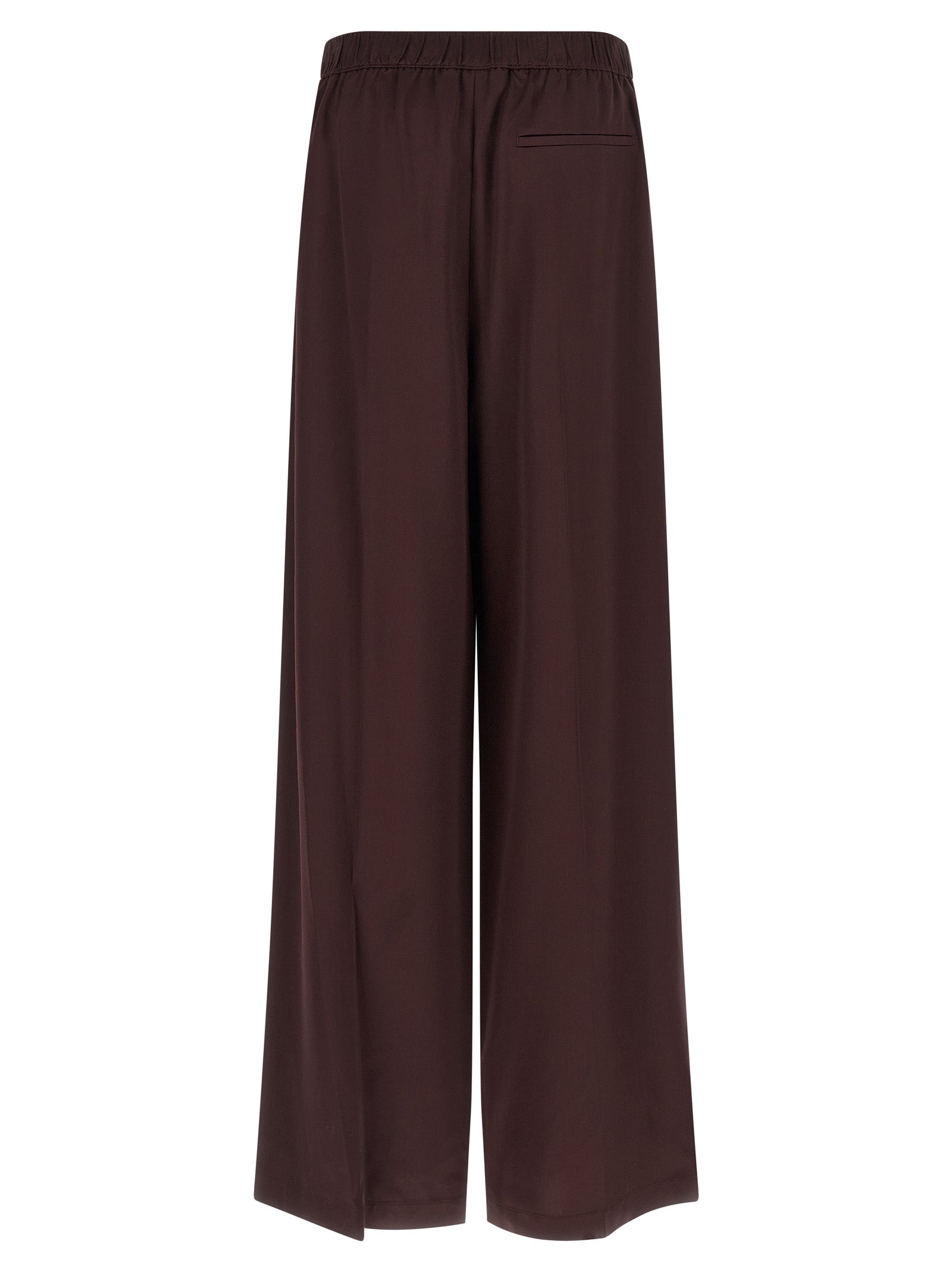 Tory Burch Bordeaux Viscose Casual Pants