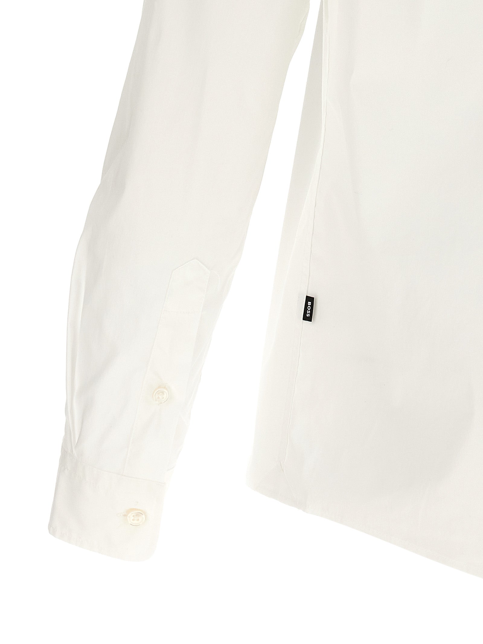 Hugo Boss White Cotton Blouse