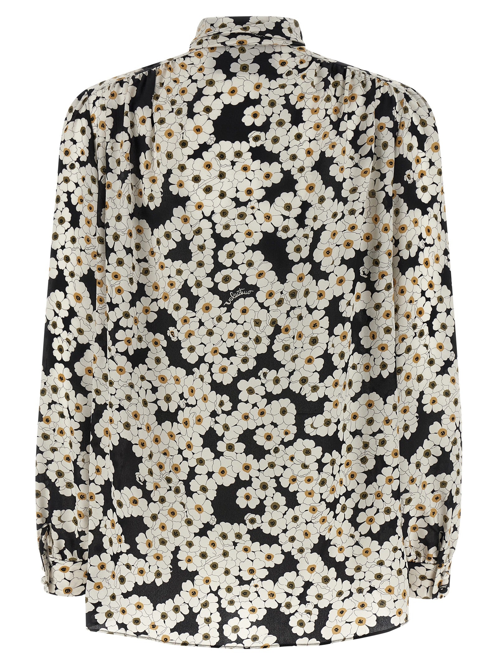 Valentino Garavani Bicolor Silk Blouse