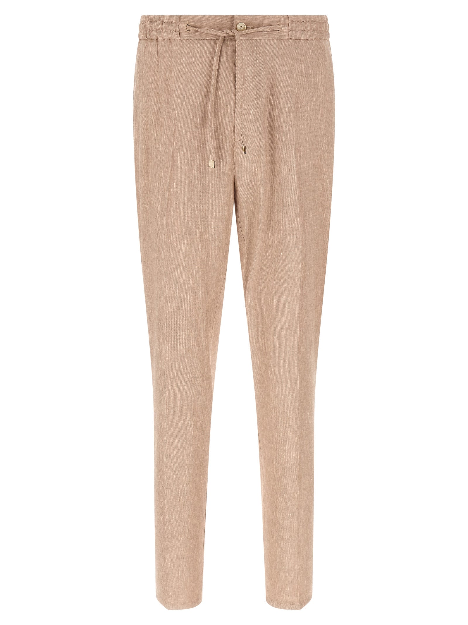 Etro Beige Linen Joggers (Workout Pants)