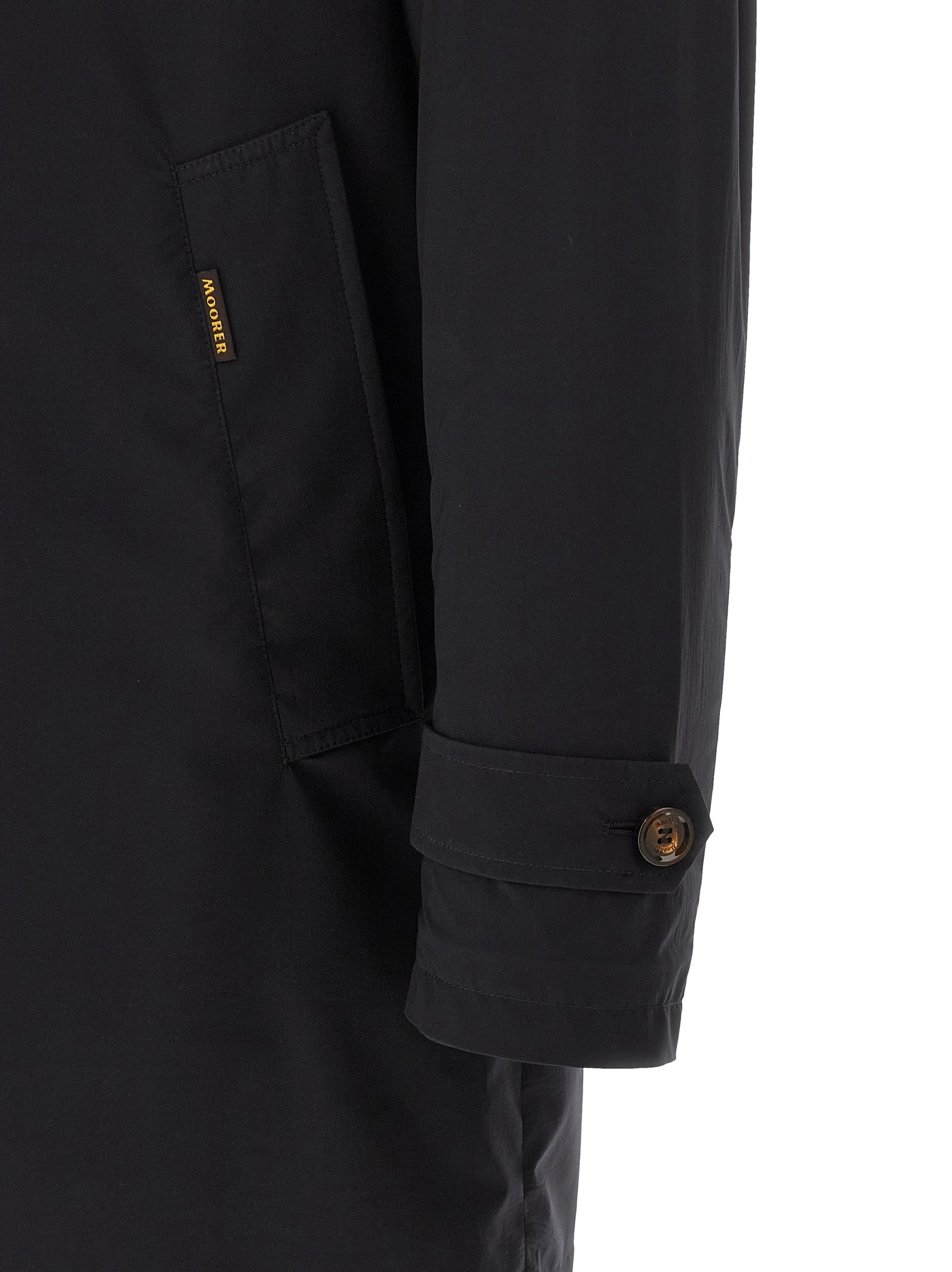 MooRER Blue Polyamide Coat