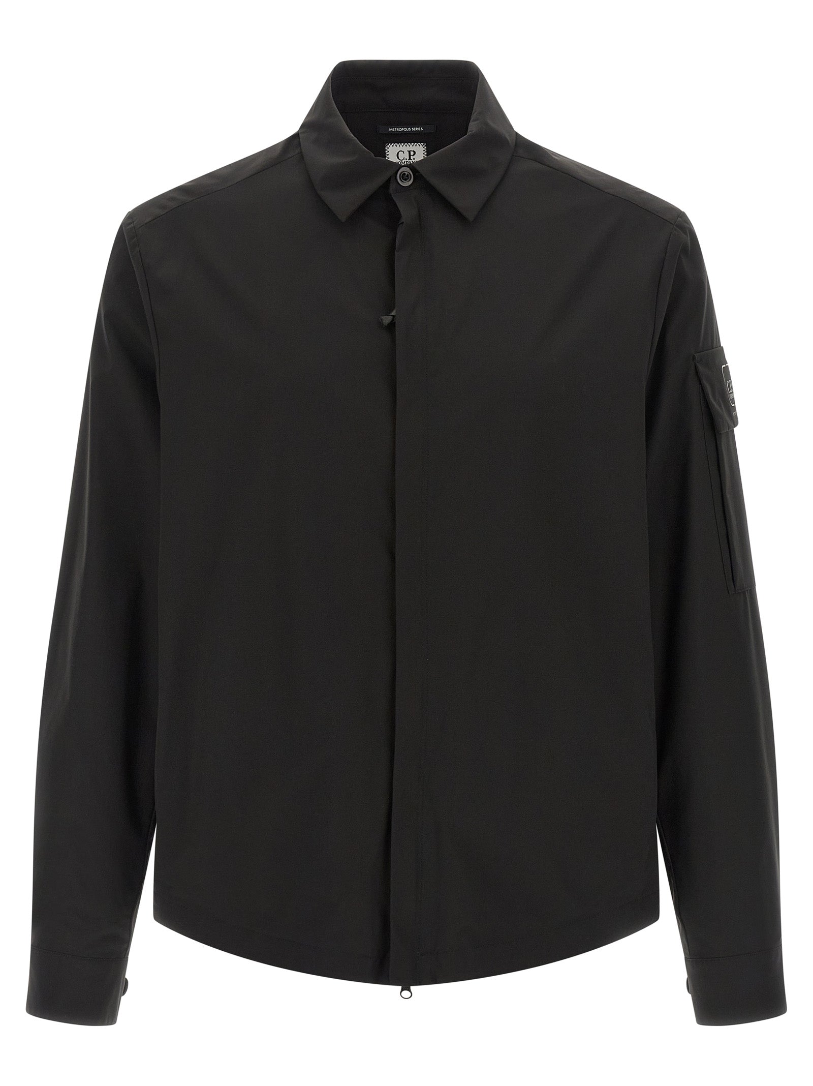 C.P. Company Black Polyester Blouse