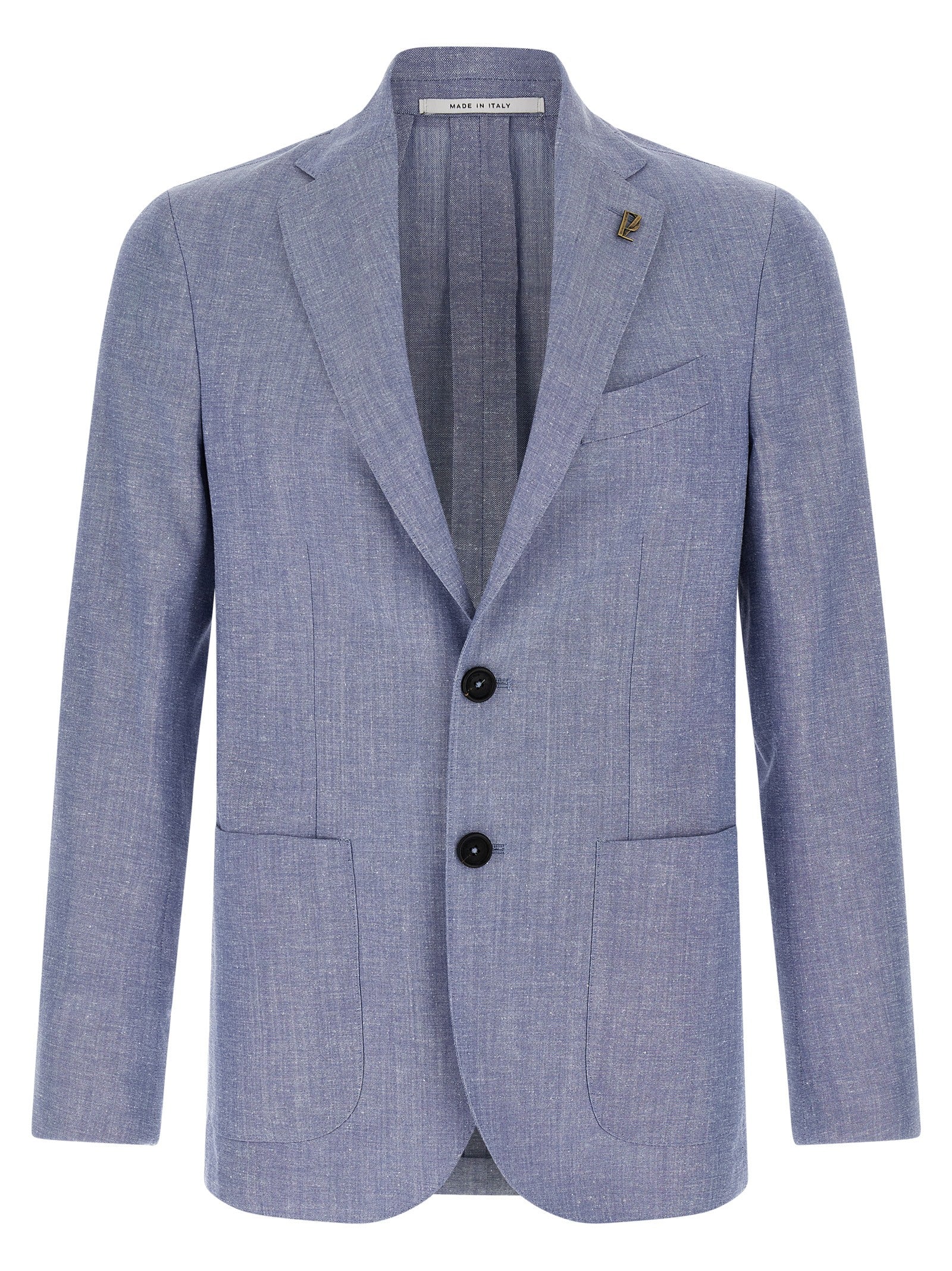 Pal Zileri Blue Wool Blazer