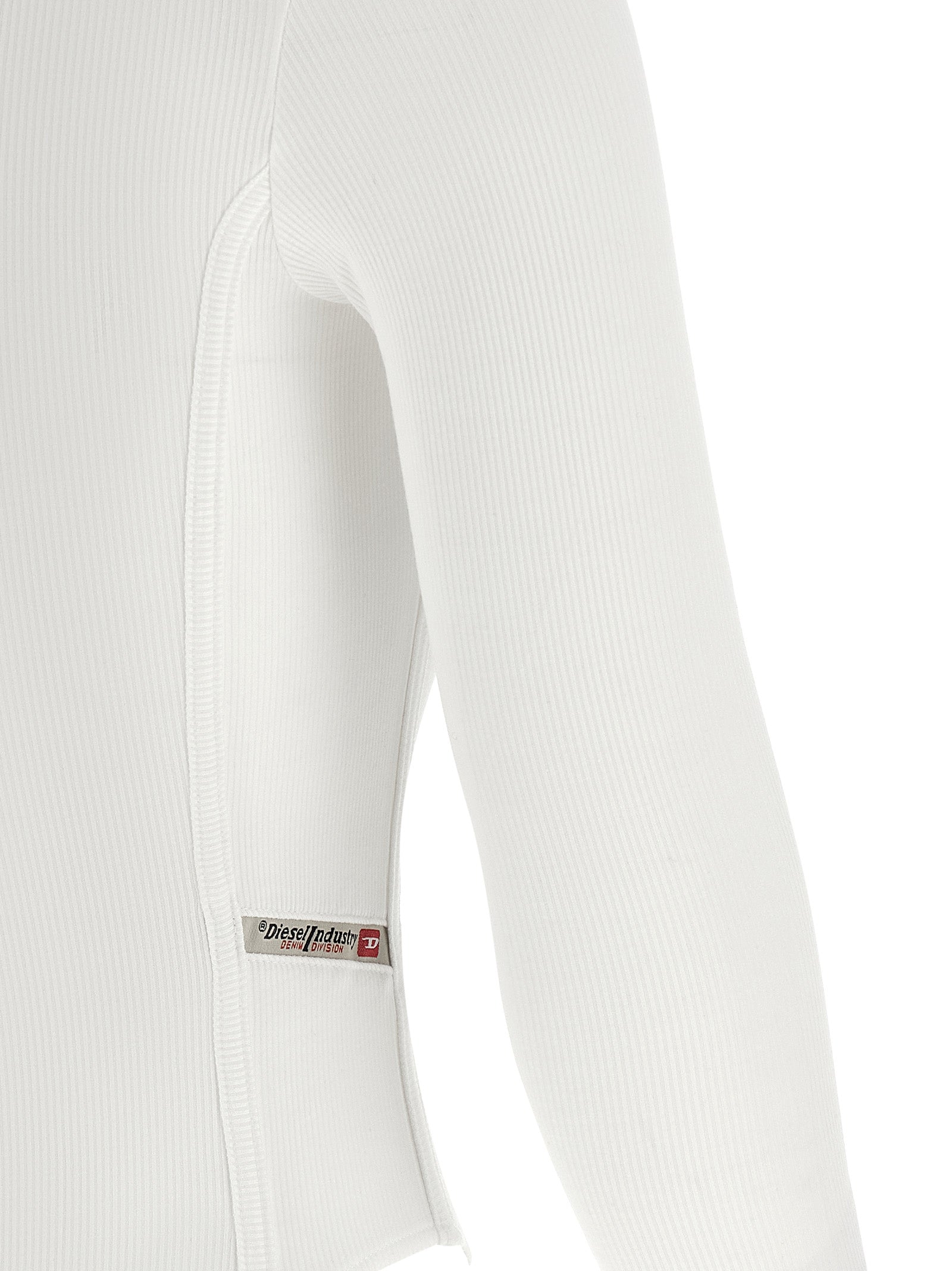 Diesel White Viscose Bodysuit