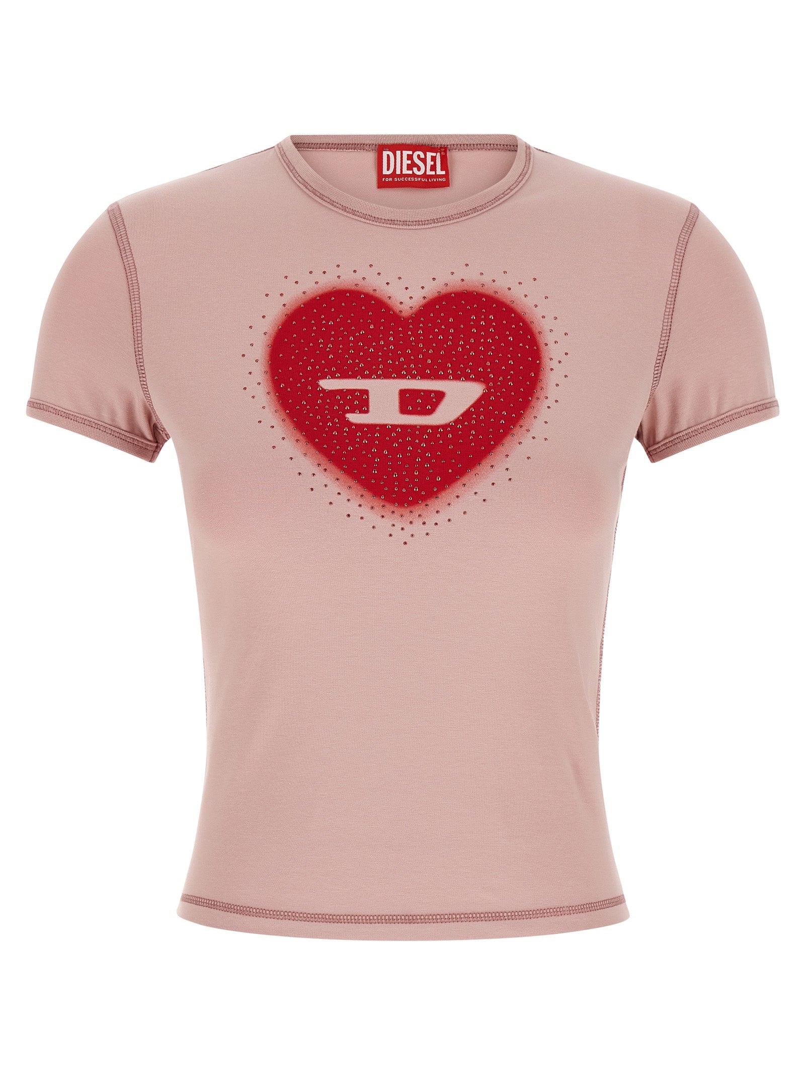 Diesel Multicolor Cotton T-Shirt