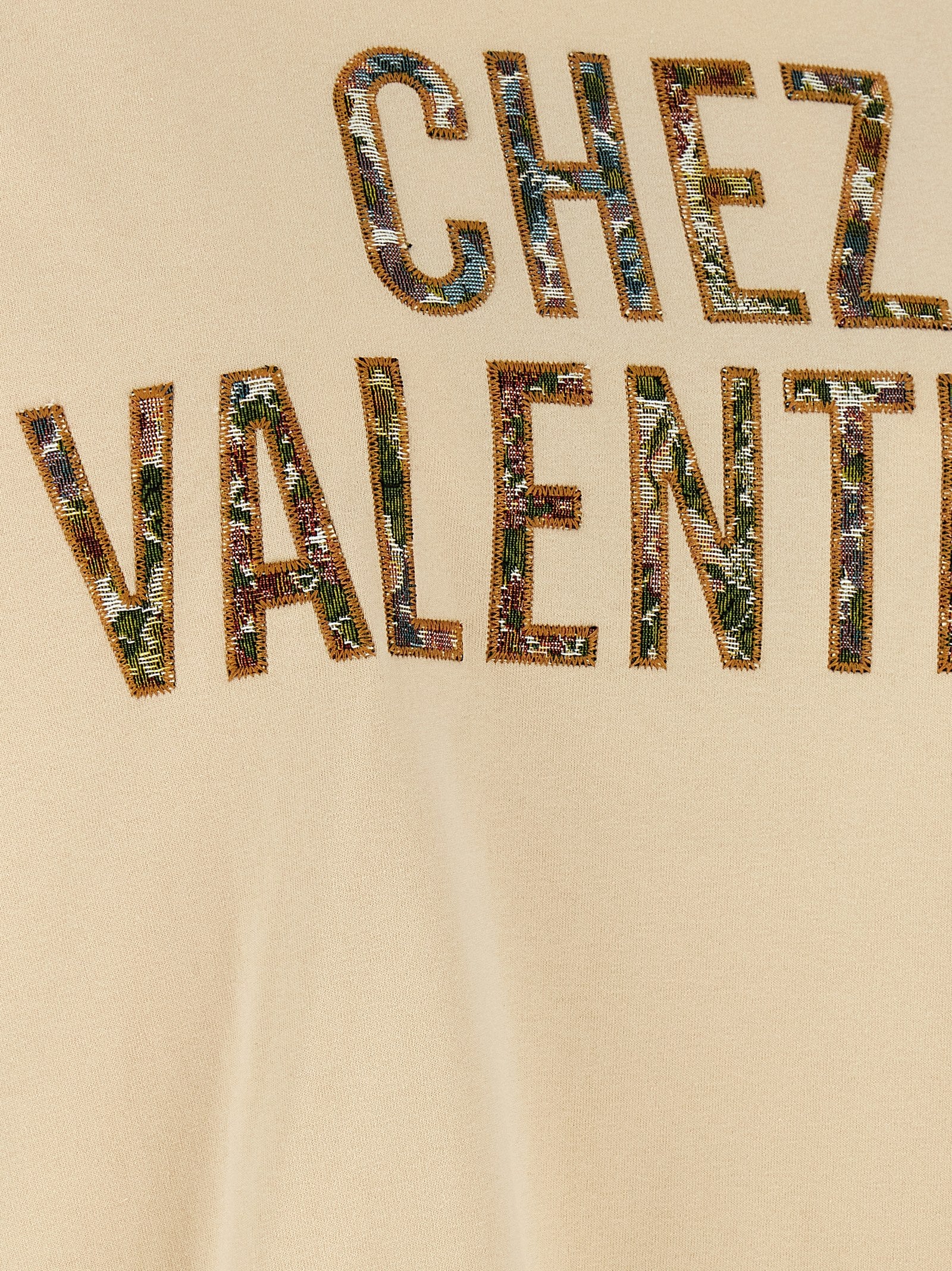 Valentino Garavani Beige Cotton T-Shirt