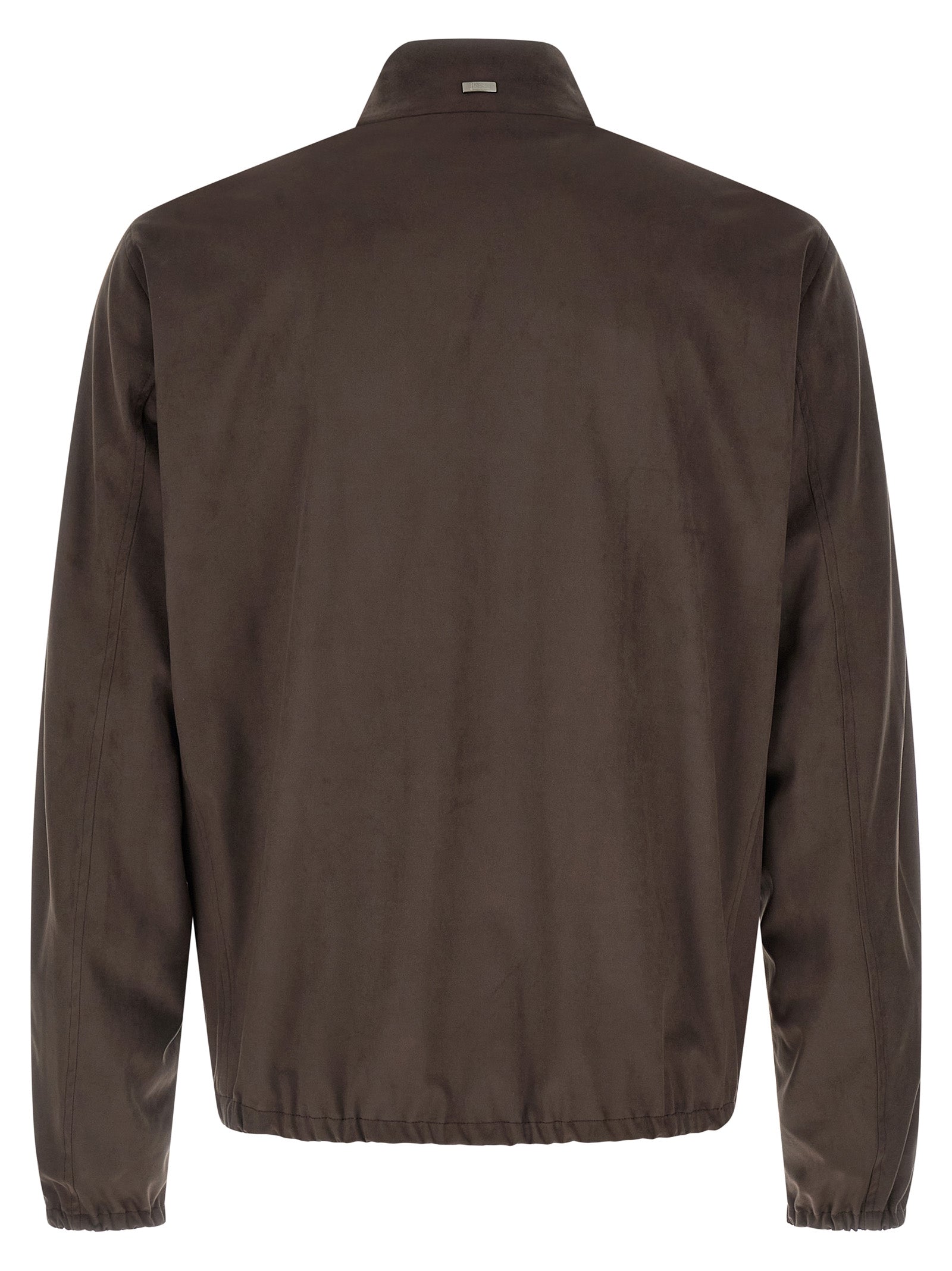 Herno Brown Polyester Jacket