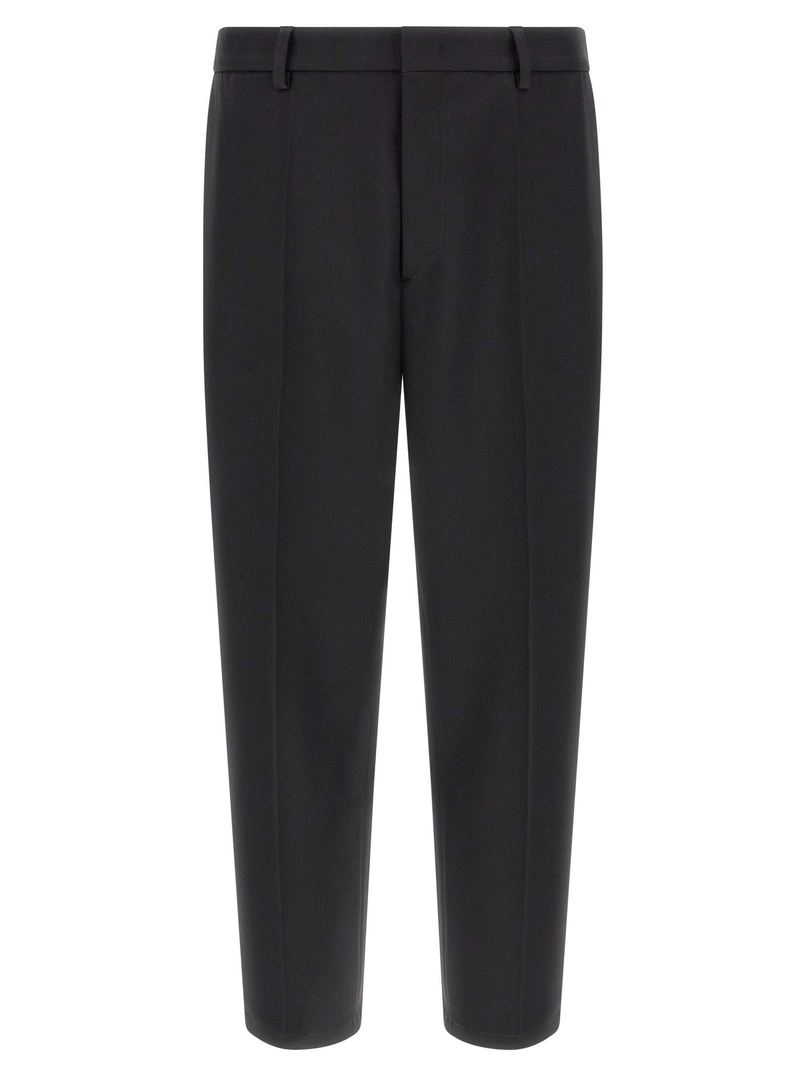 Jil Sander Black Polyester Dress Pants