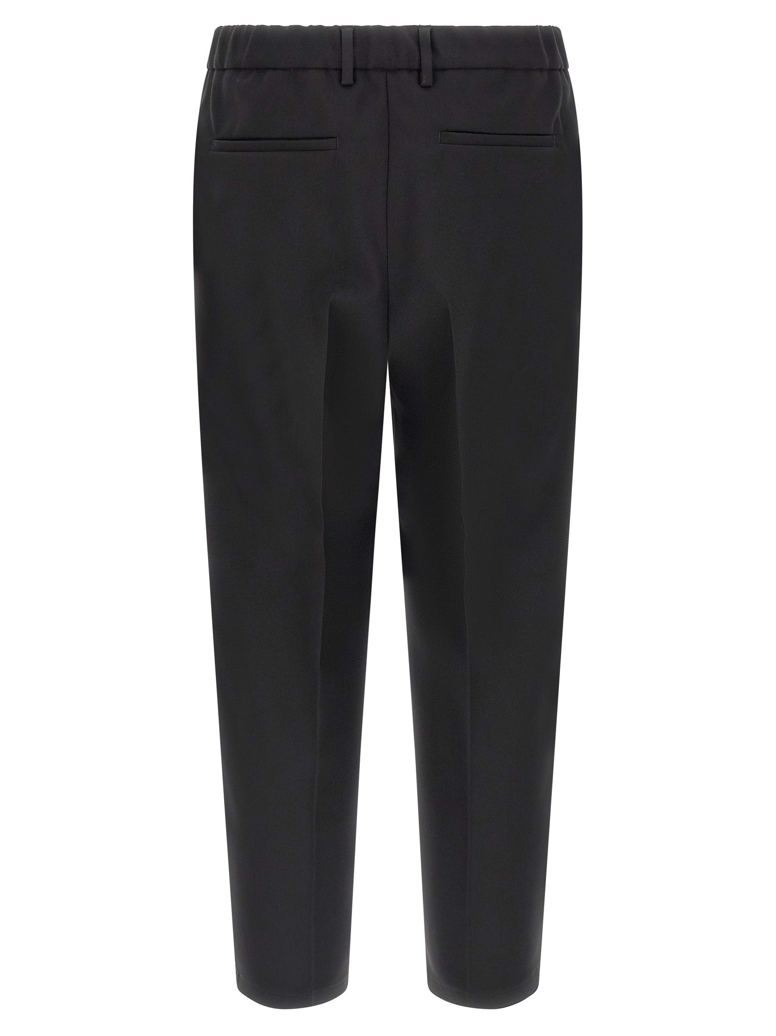 Jil Sander Black Polyester Dress Pants