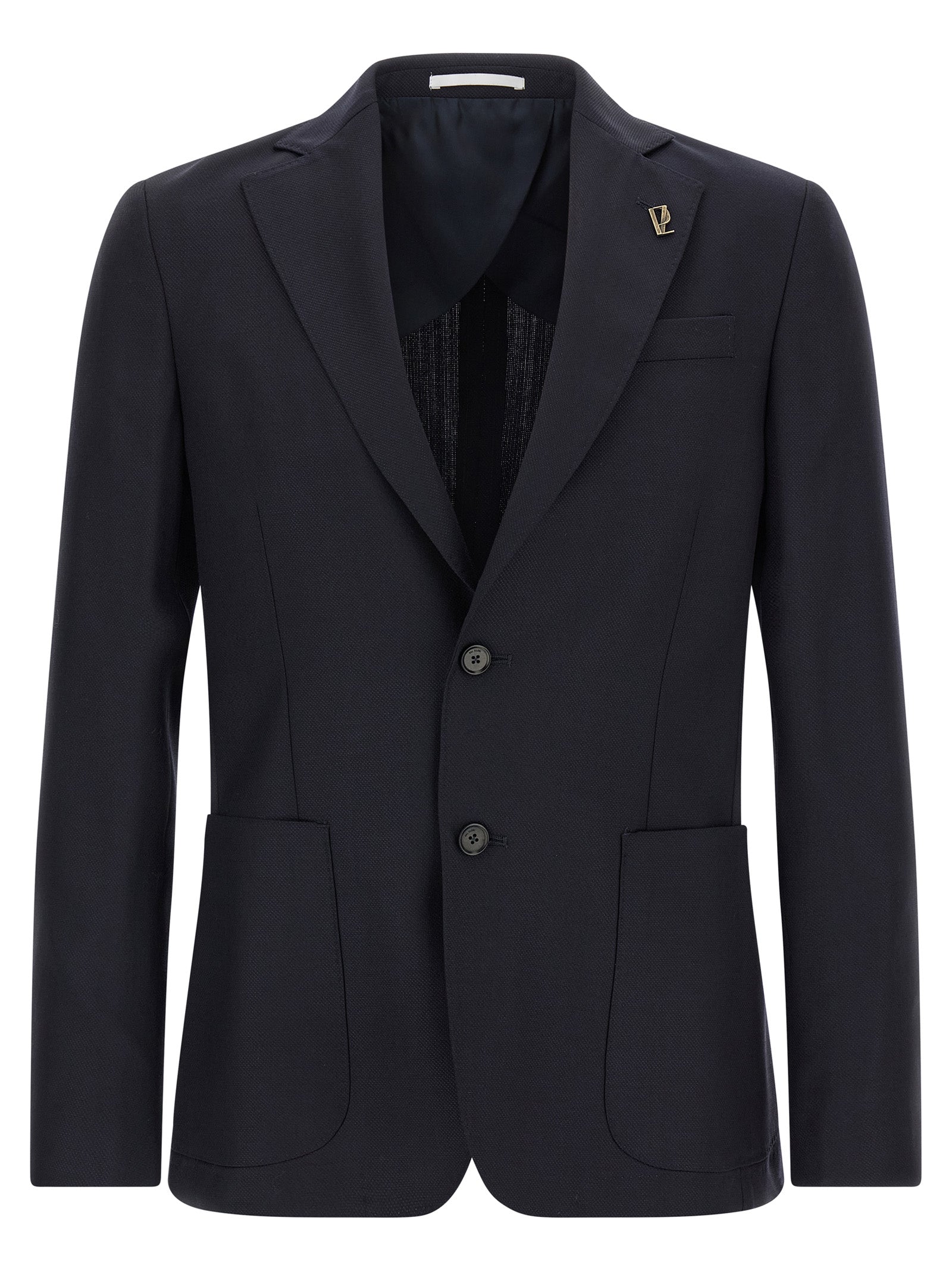 Pal Zileri Blue Wool Blazer