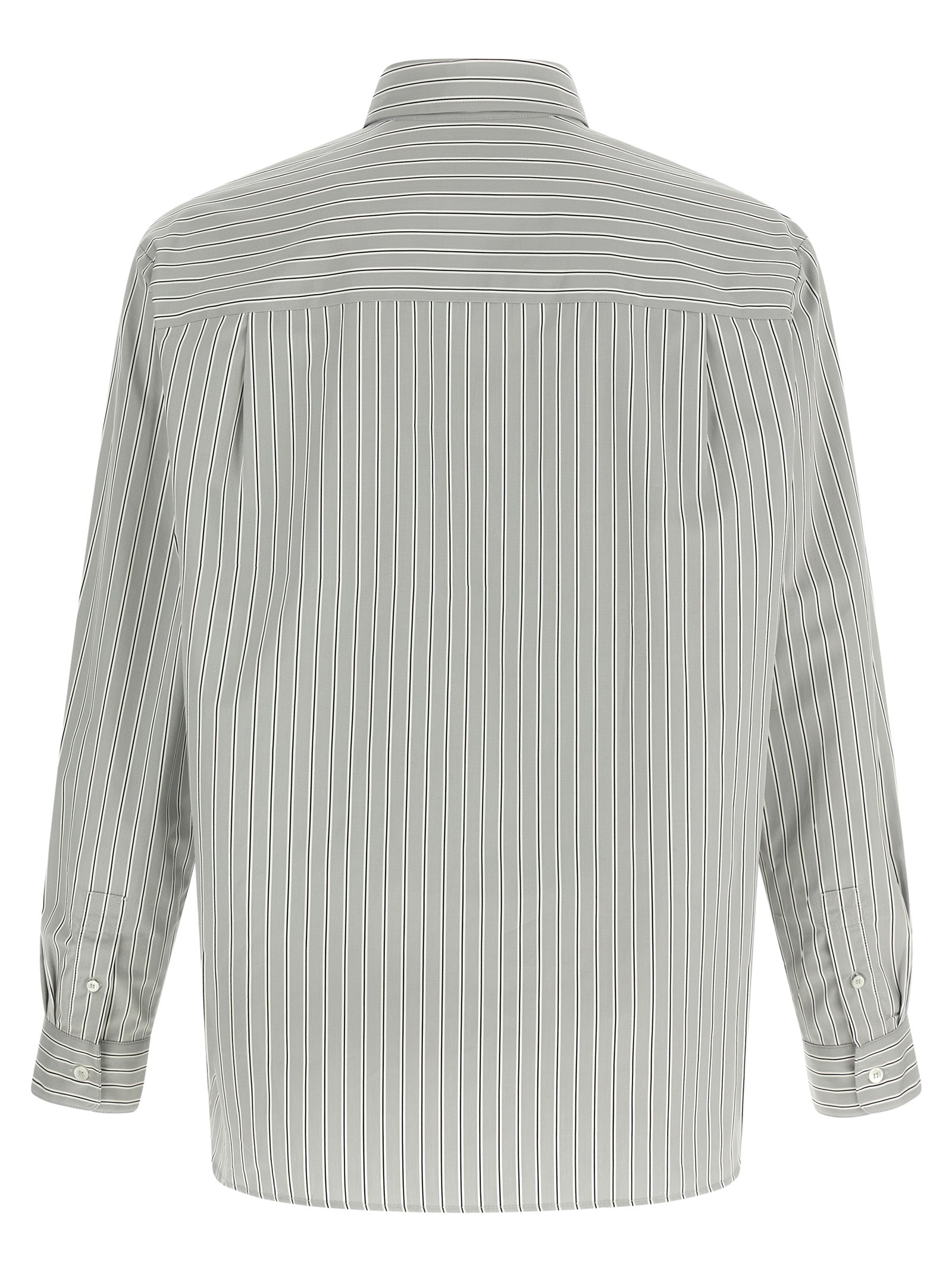 A.P.C. Gray Cotton Blouse