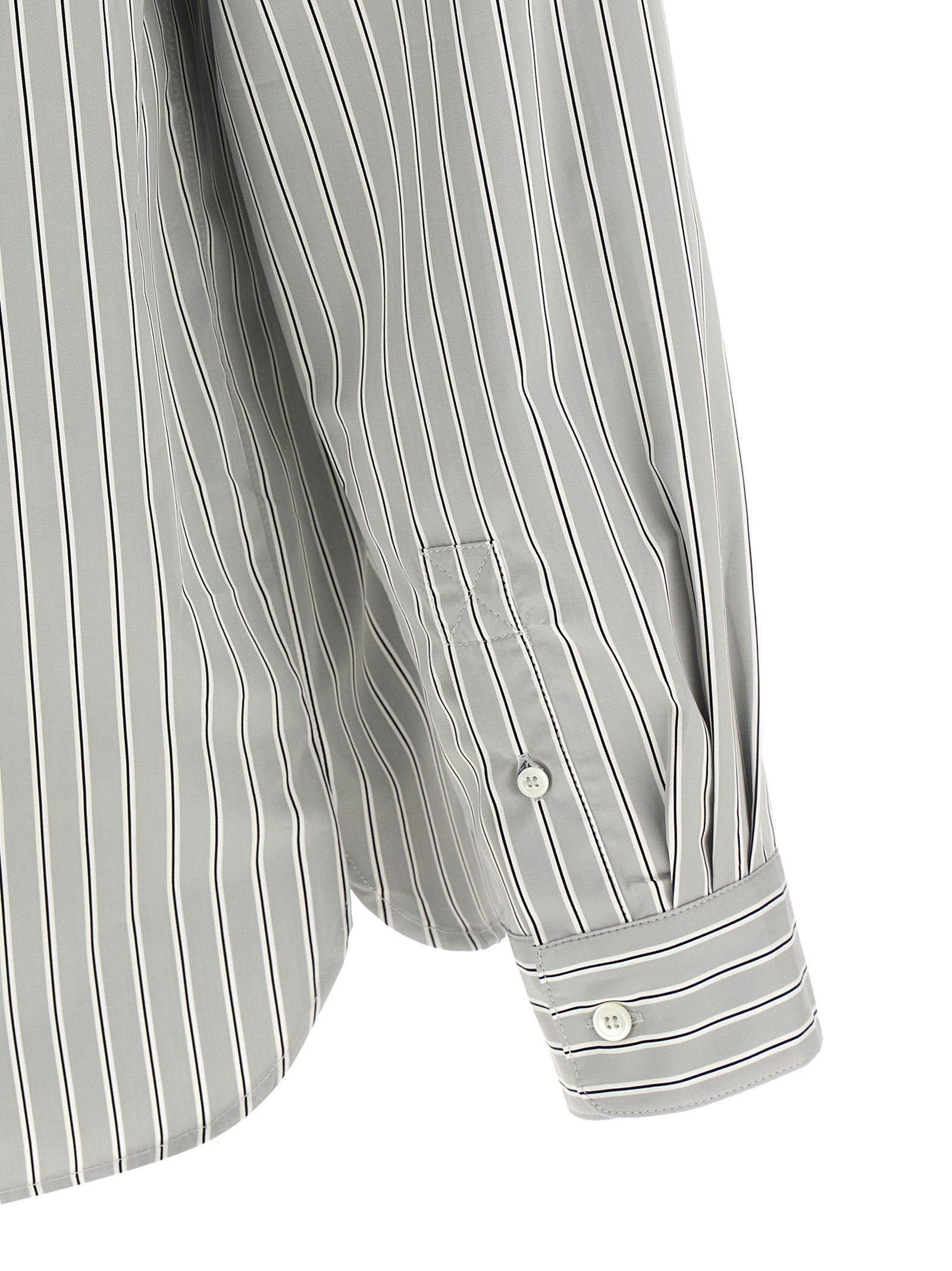 A.P.C. Gray Cotton Blouse